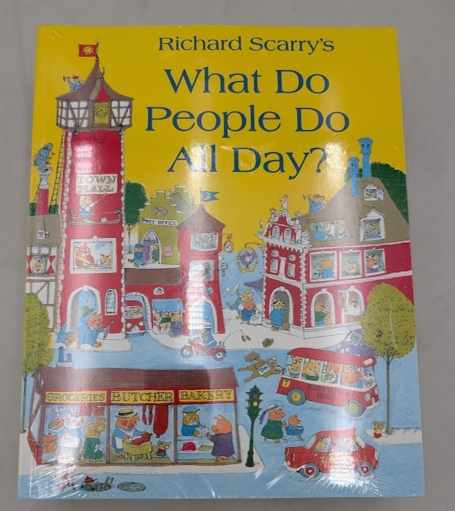 Richard Scarry's What Do People Do All Day? Set of 10 Books (NEW) (A2) Richard Scarry's What Do People Do All Day? Set of 10 Books (NEW) (A2)
