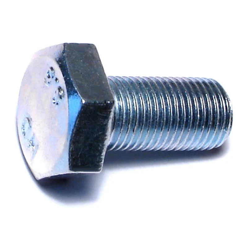 M10-1.0 x 20mm Zinc Plated Class 8.8 Steel Extra Fine Thread Hex Cap Screws M10-1.0 x 20mm Zinc Plated Class 8.8 Steel Extra Fine Thread Hex Cap Screws