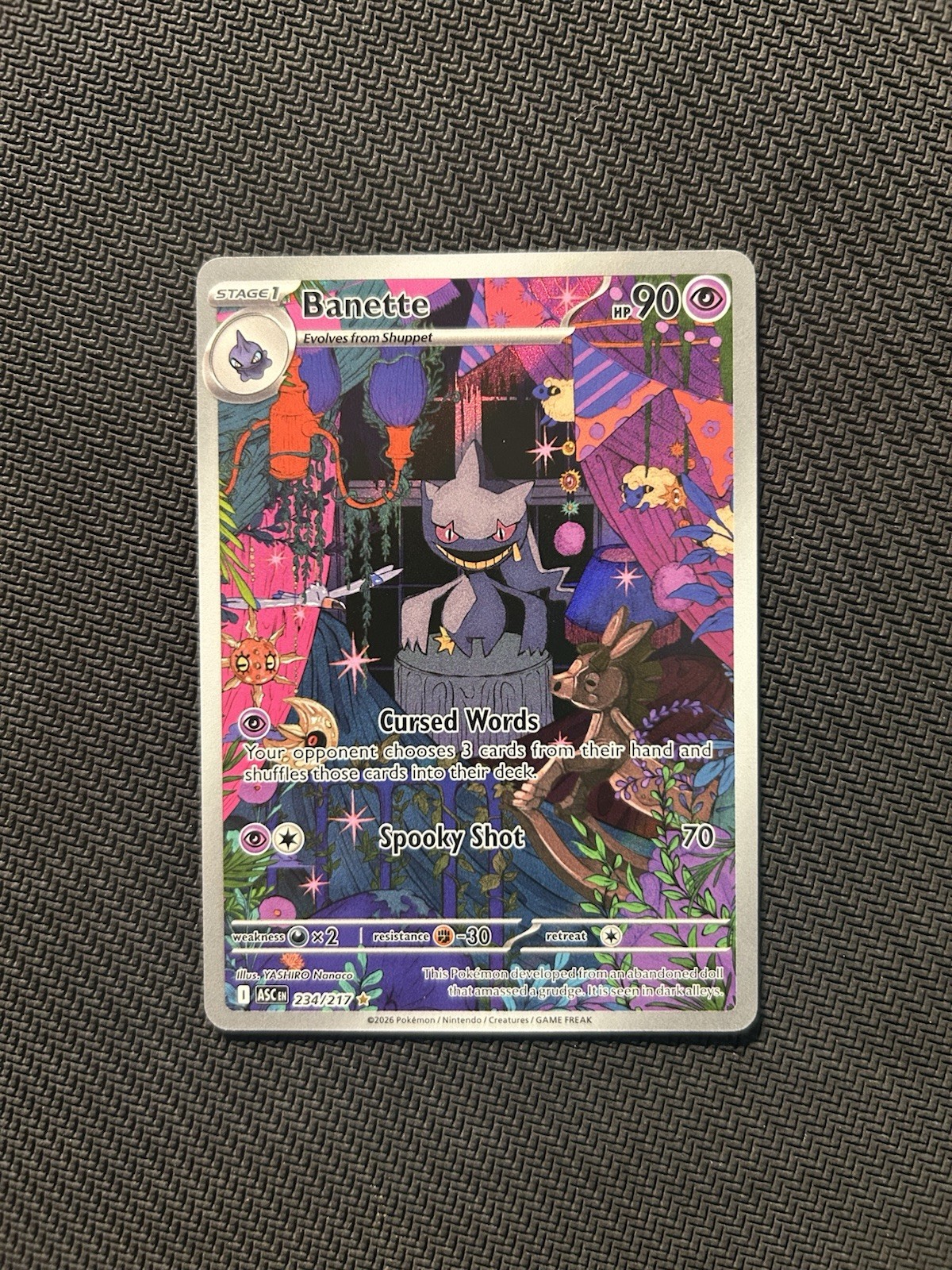 Pokemon TCG Banette 234/217 NM Condition See Description