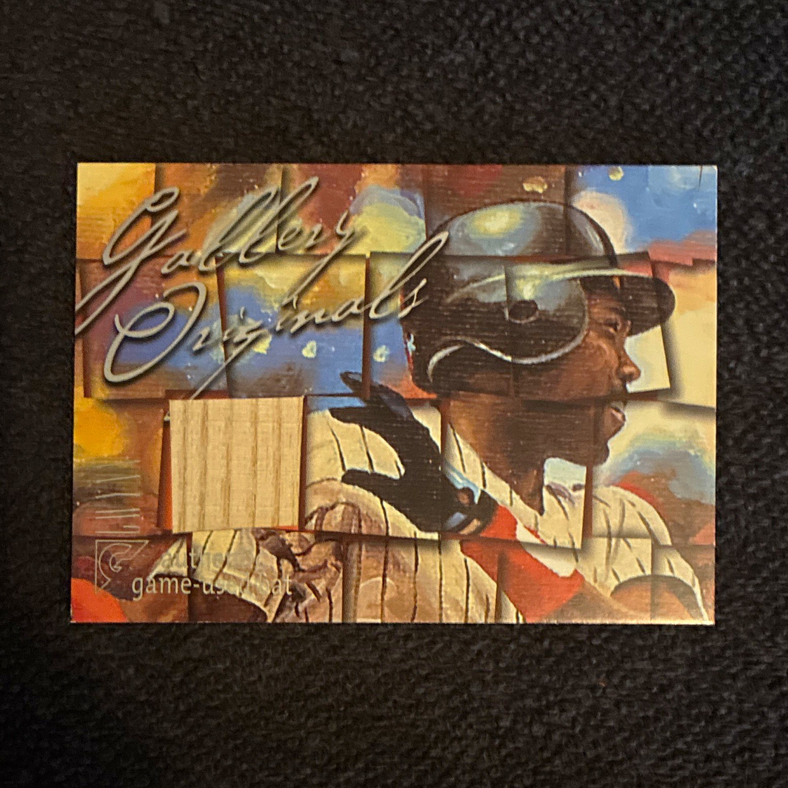 Topps 2003 Gallery Originals Game-Used Bat Tony Gwynn Padres MLB Card GO-TG Topps 2003 Gallery Originals Game-Used Bat Tony Gwynn Padres MLB Card GO-TG