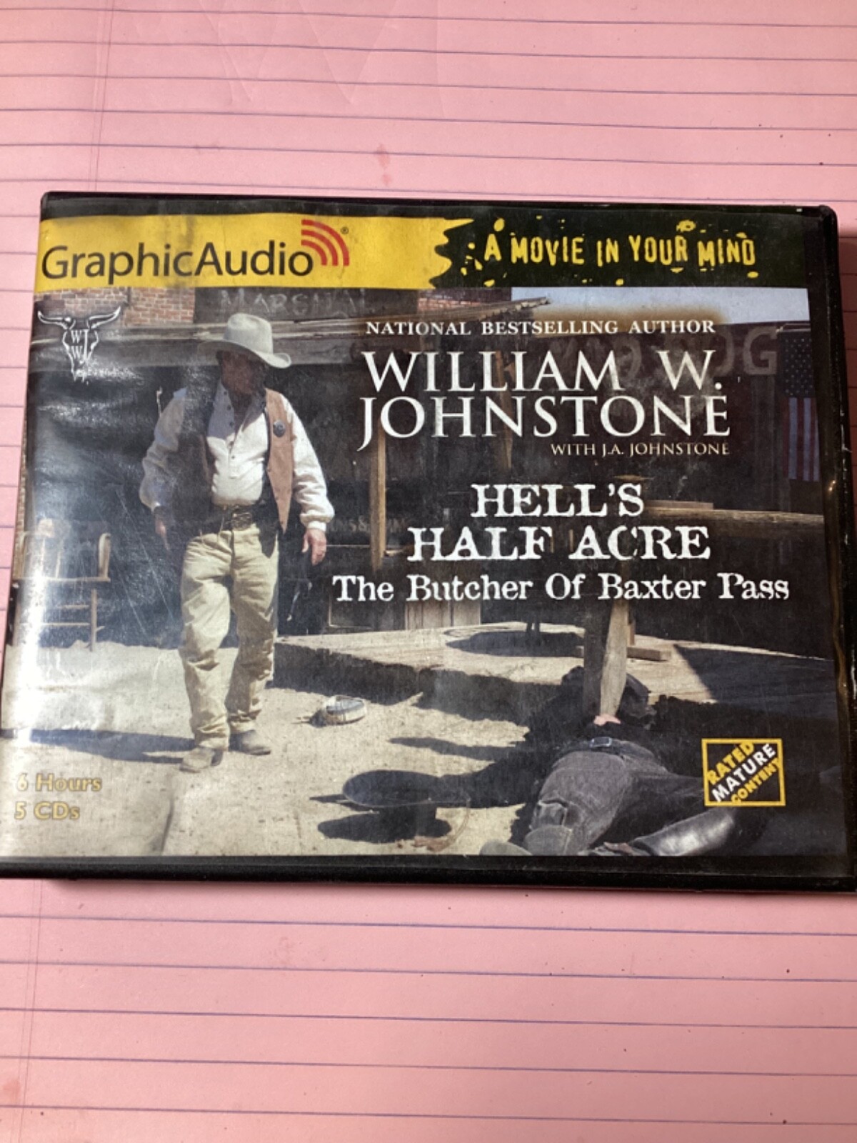 Hell\'s Half Acre #3 by William Johnstone (Compact Disc) GraphicAudio
