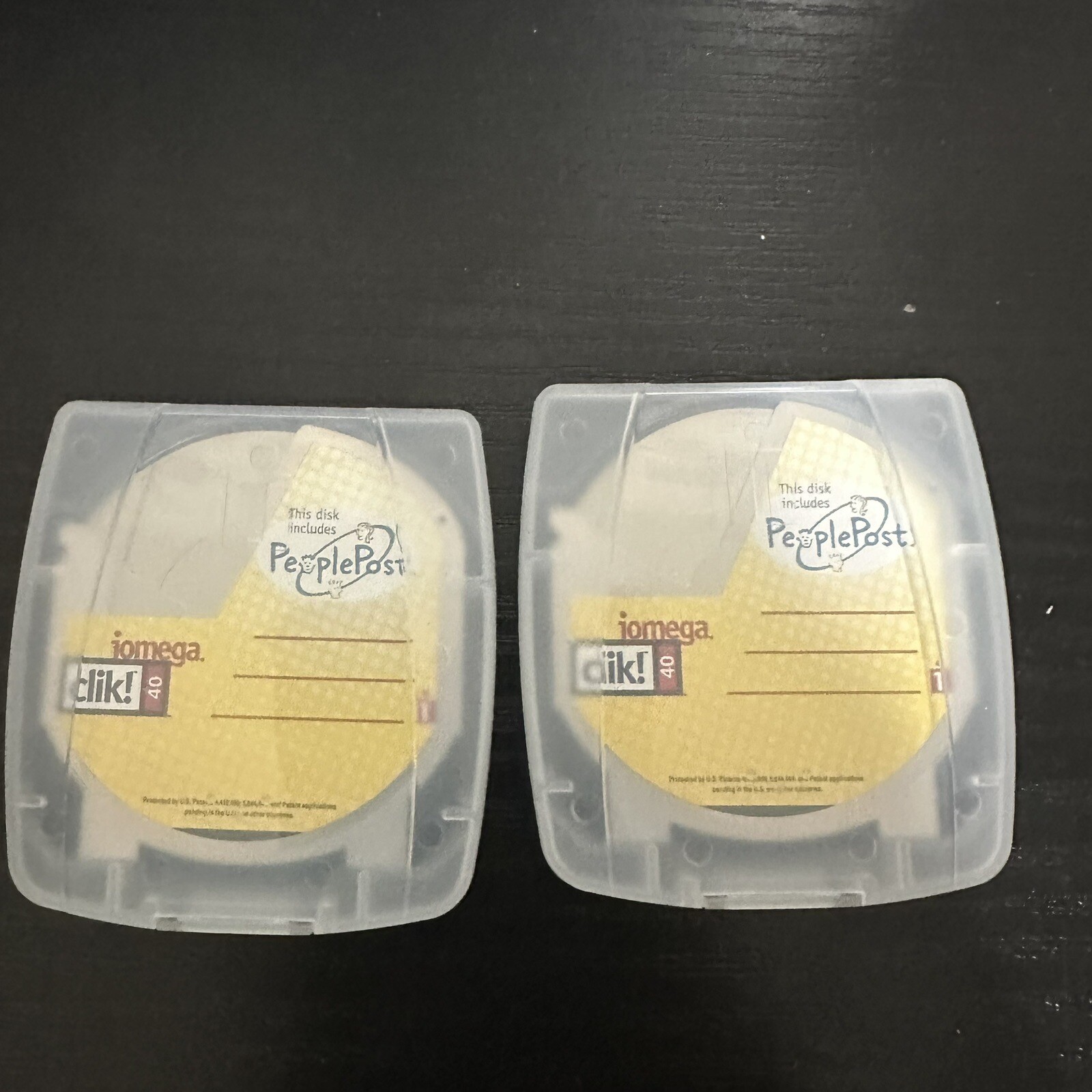 Lot Of 2 Brand New Iomega Clik Disk 40mb People Post Lot Of 2 Brand New Iomega Clik Disk 40mb People Post