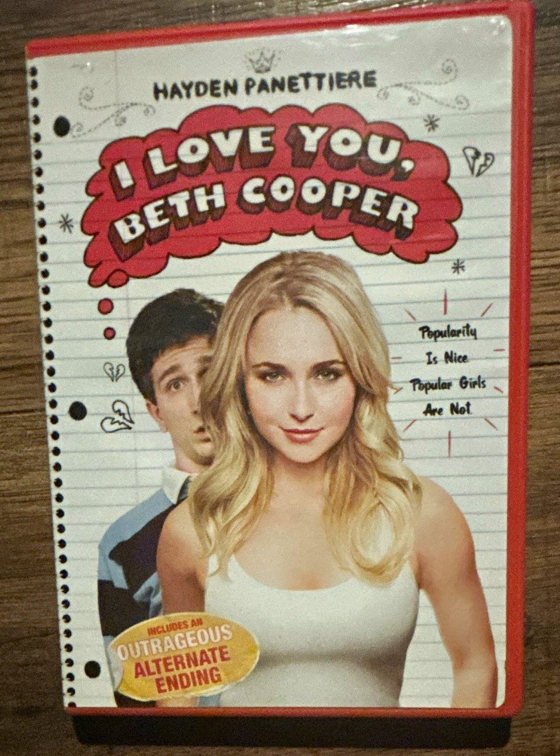 20th Century Fox I Love You, Beth Cooper (DVD 2009) PG-13 Comedy +Alt Endings 20th Century Fox I Love You, Beth Cooper (DVD 2009) PG-13 Comedy +Alt Endings