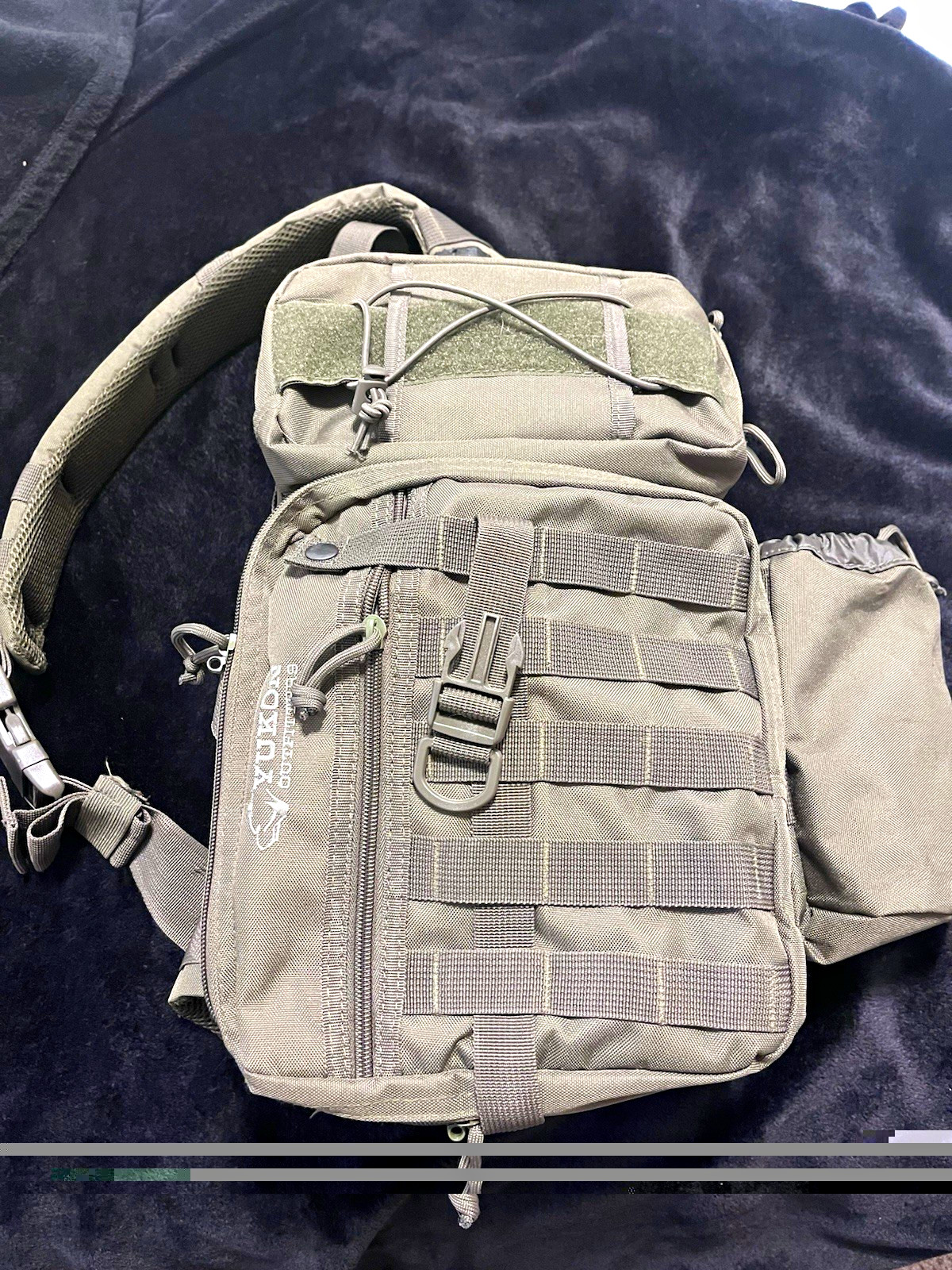 Yukon Outfitters Tactical MOLLE Sling Backpack 10L Fits 13\