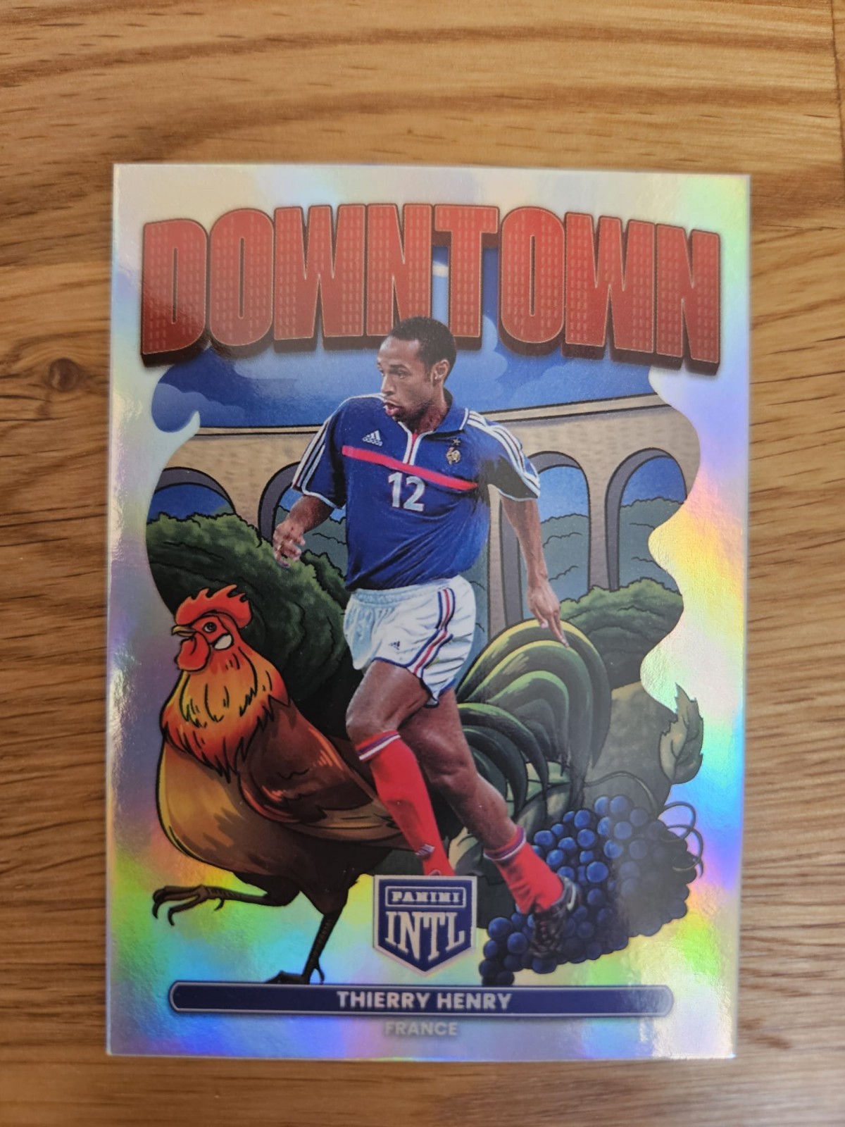 Thierry Henry Downtown Panini INTL France 2026 Case Hit Rare Thierry Henry Downtown Panini INTL France 2026 Case Hit Rare