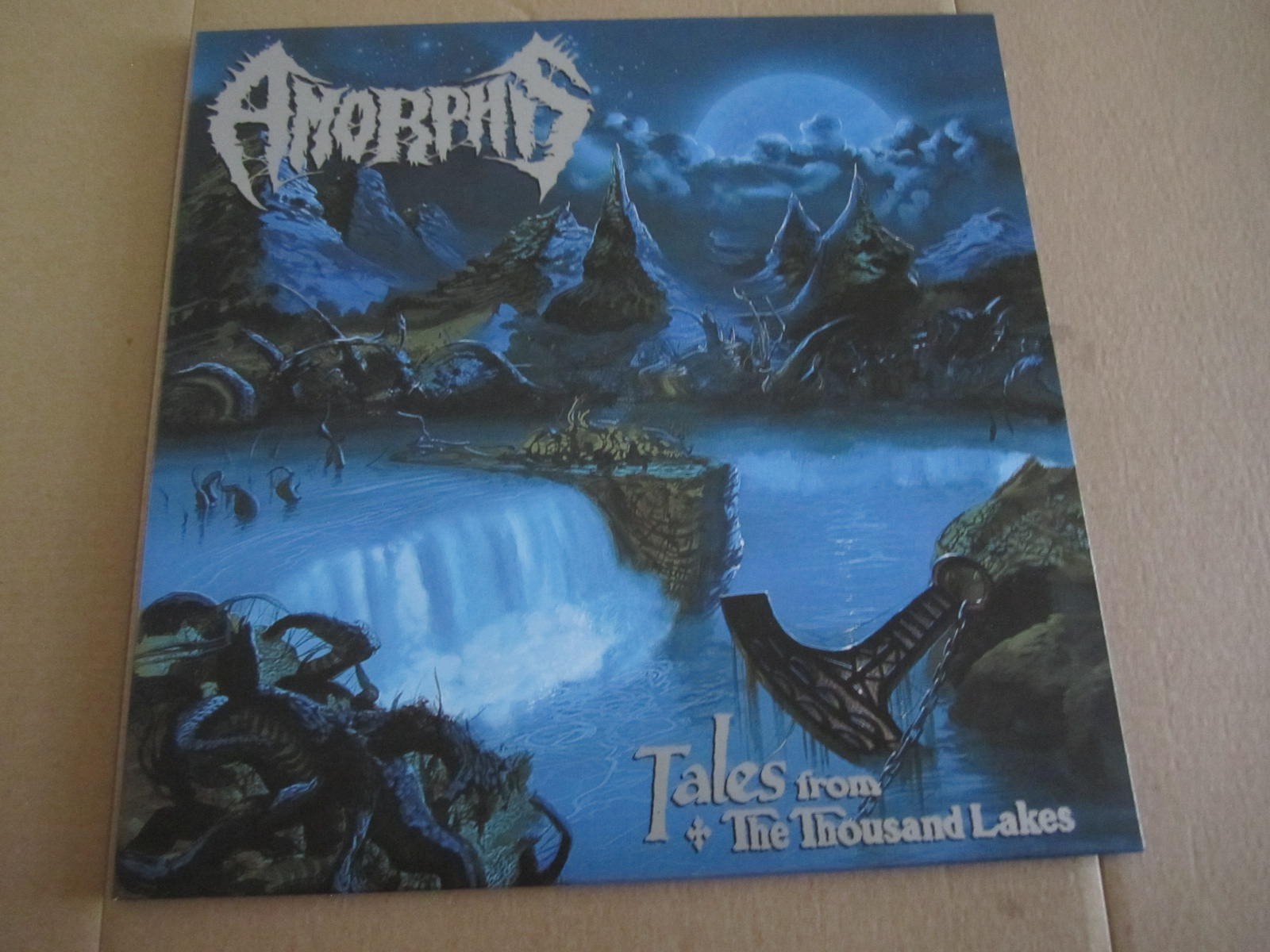 AMORPHIS – Tales From The Thousand Lakes, LP, Blue Vinyl, 2022 Reissue LIKE NEW