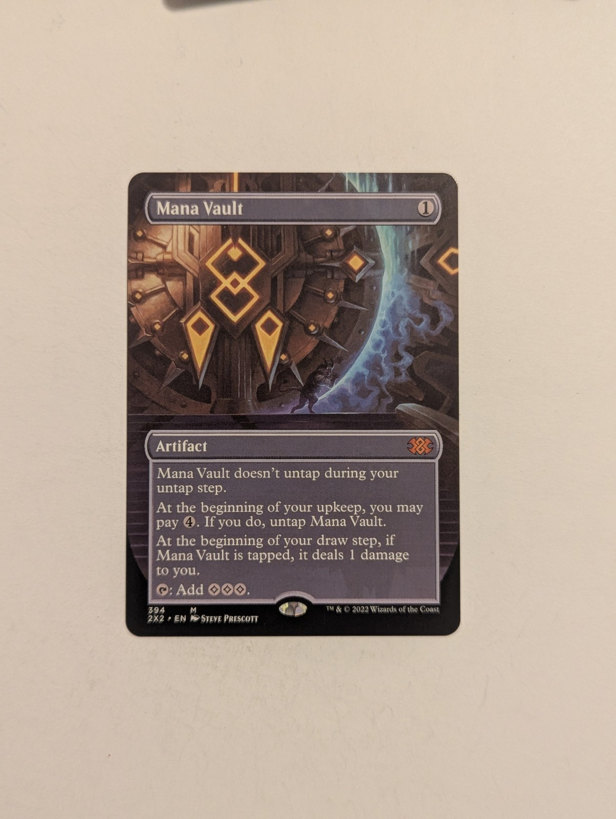 Mana Vault (Borderless) Double Masters 2022 Regular