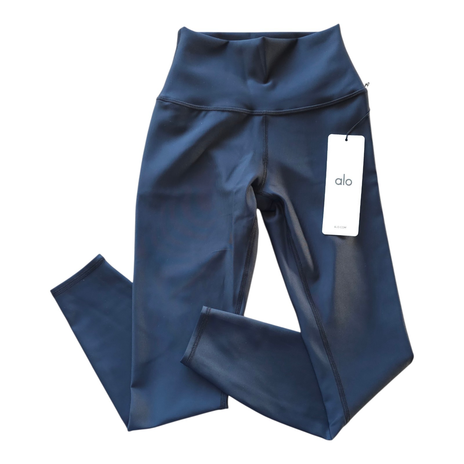 Alo Women\'s 7/8 High Waist Airlift Leggings Black Size XS Brand NWT $134