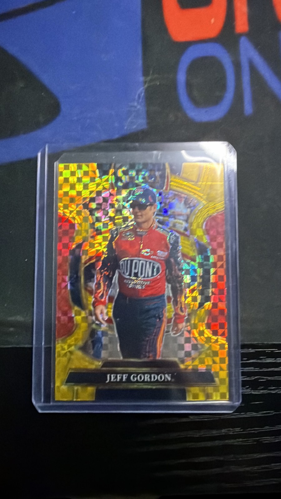 2026 Panini Select Jeff Gordon #96 Grandstand Gold Power Plaid Prizm 03/13 FOTL 2026 Panini Select Jeff Gordon #96 Grandstand Gold Power Plaid Prizm 03/13 FOTL
