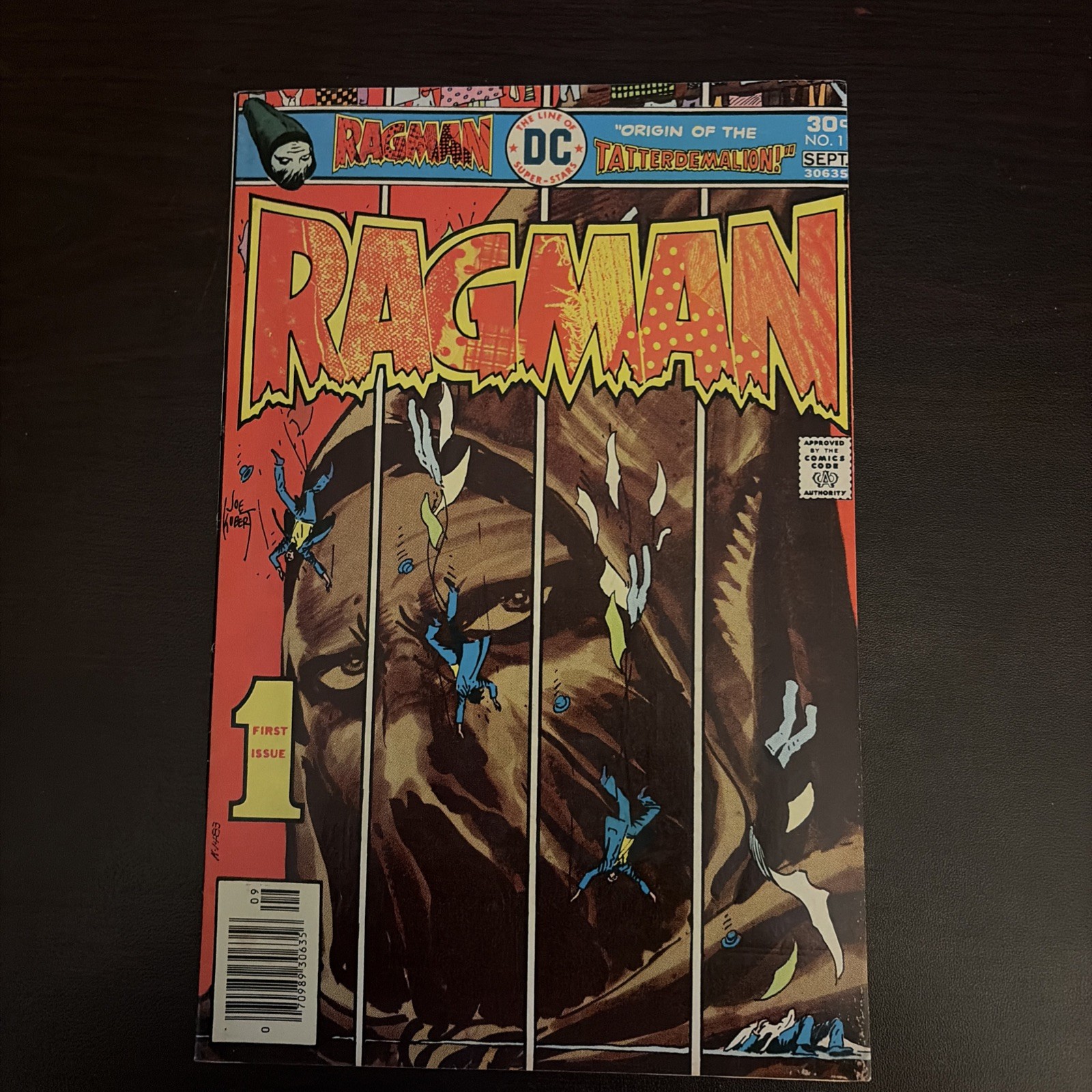 RAGMAN # 1 - 1ST ISSUE-JOE KUBERT-ORIGIN OF TATTERDEMALON-SHADOW/SCIENCE RAGMAN # 1 - 1ST ISSUE-JOE KUBERT-ORIGIN OF TATTERDEMALON-SHADOW/SCIENCE