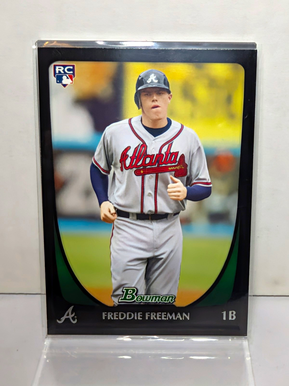 Bowman 2011 Freddie Freeman Rookie RC Atlanta Braves #205 Baseball Card Bowman 2011 Freddie Freeman Rookie RC Atlanta Braves #205 Baseball Card