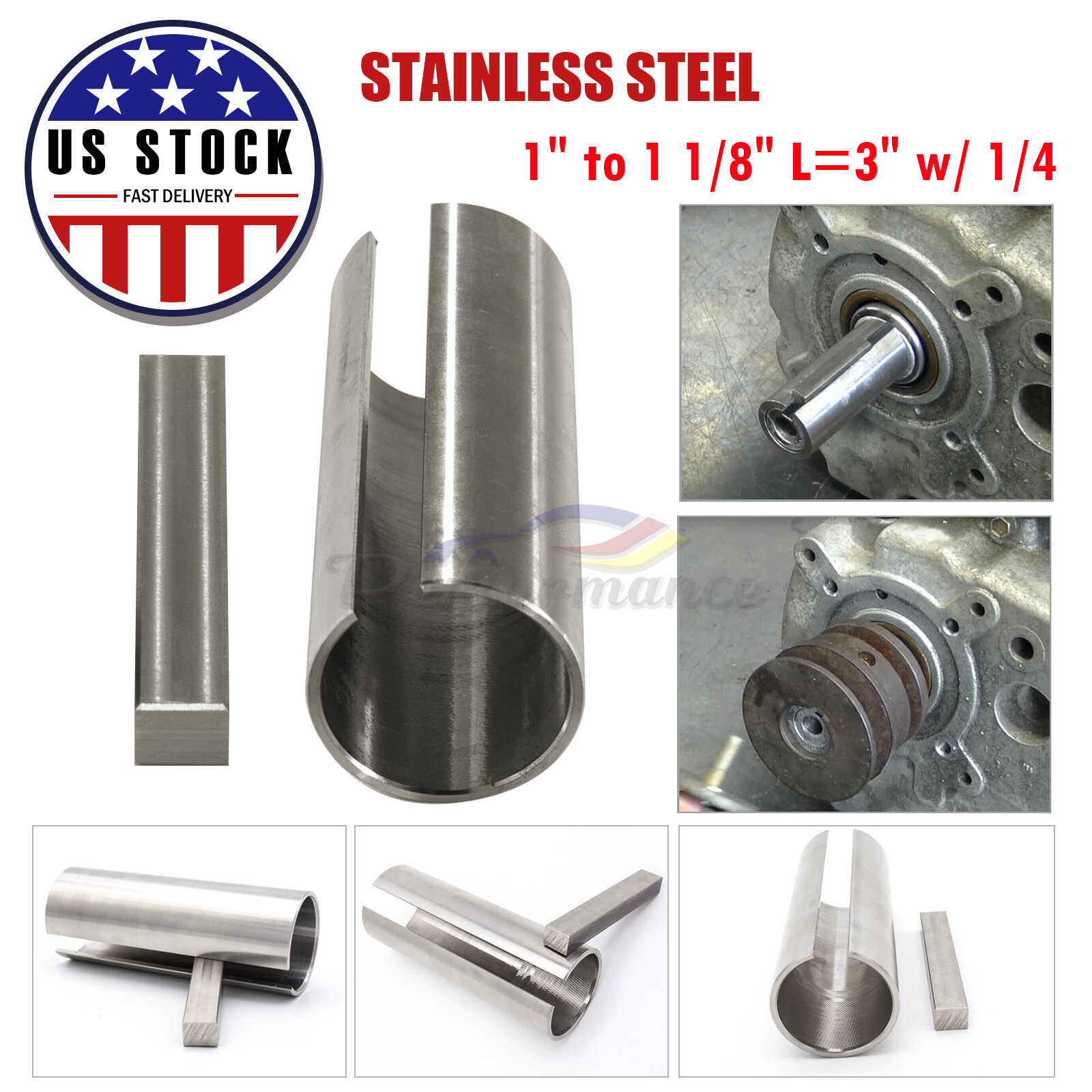 1 to 1-1/8 inch 1/4\