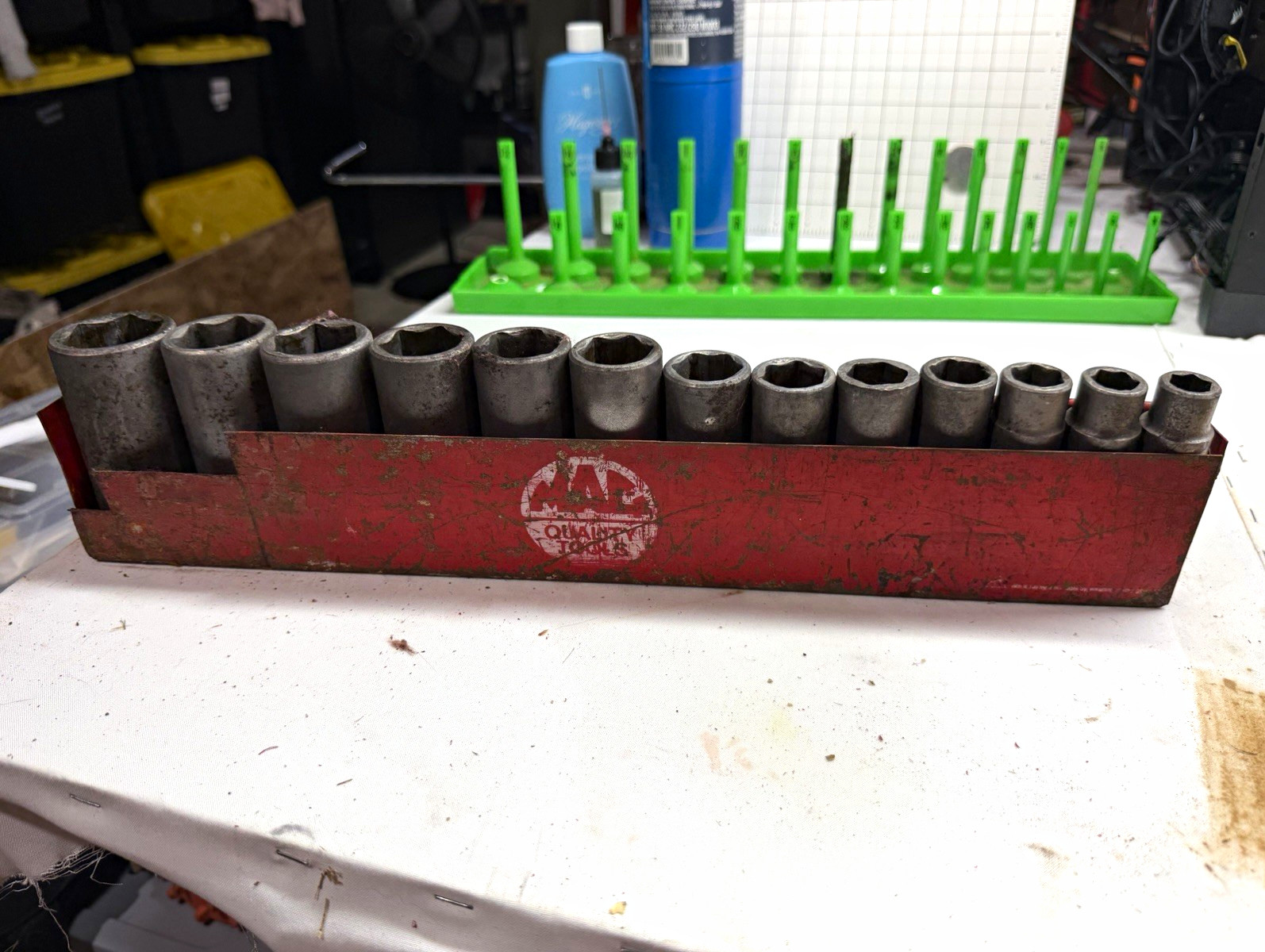 MAC Tools 7/16”-1-1/4” Deep Impact Socket Set w/ Original Metal Tray