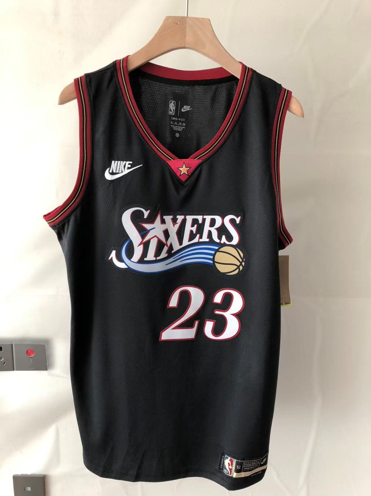 Lebron James #23 Philadelphia 76ers Black Jersey Lebron James #23 Philadelphia 76ers Black Jersey