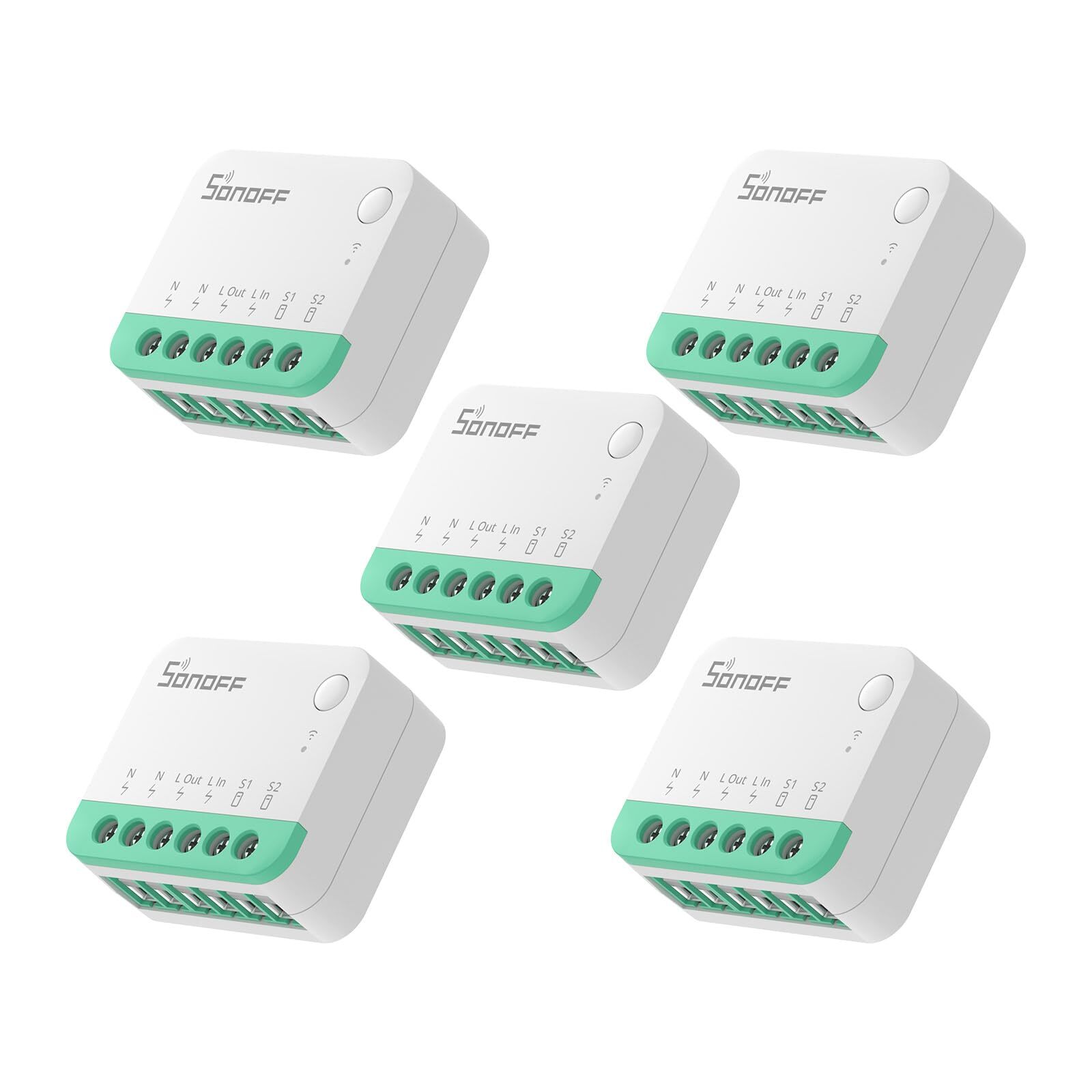 SONOFF MINIR4M Extreme WiFi Smart Switch Works with Matter Alexa Apple Home 5PCS SONOFF MINIR4M Extreme WiFi Smart Switch Works with Matter Alexa Apple Home 5PCS