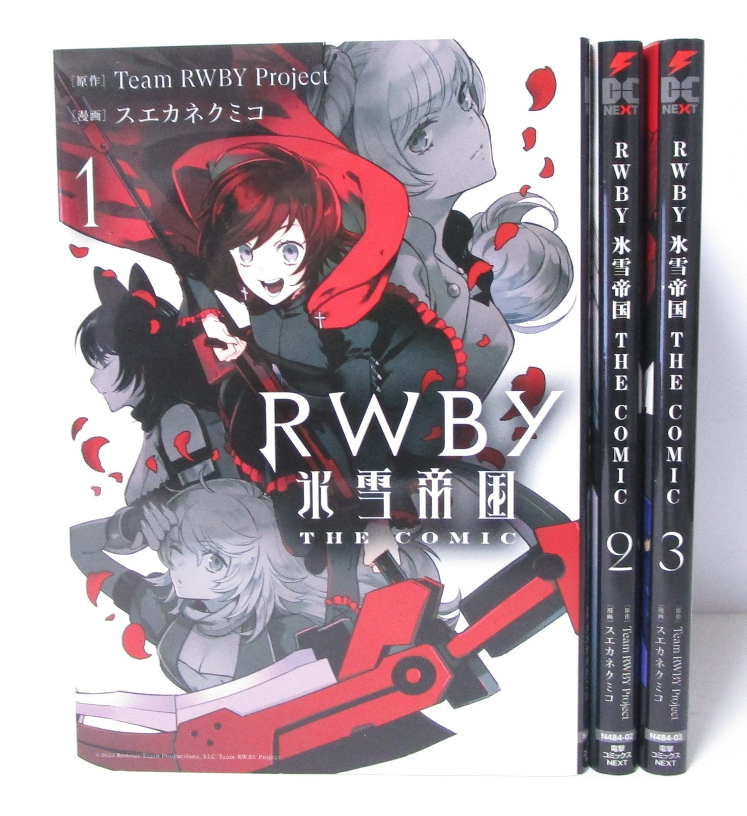 RWBY Hyosetsu Teikoku  Ice Queendom The Comic Vol.1-3 Manga Set in Japanese