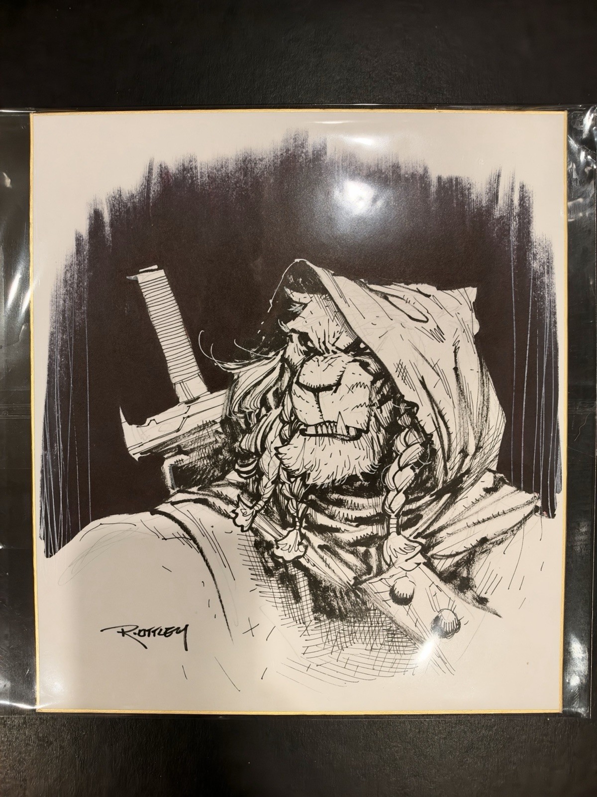 Battle Beast (Invincible Universe) original art by Ryan Ottley Battle Beast (Invincible Universe) original art by Ryan Ottley