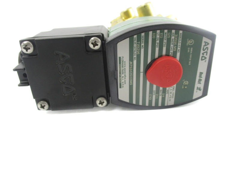 ASCO JKP8342G001MS 120V 100-125PSI 1/4