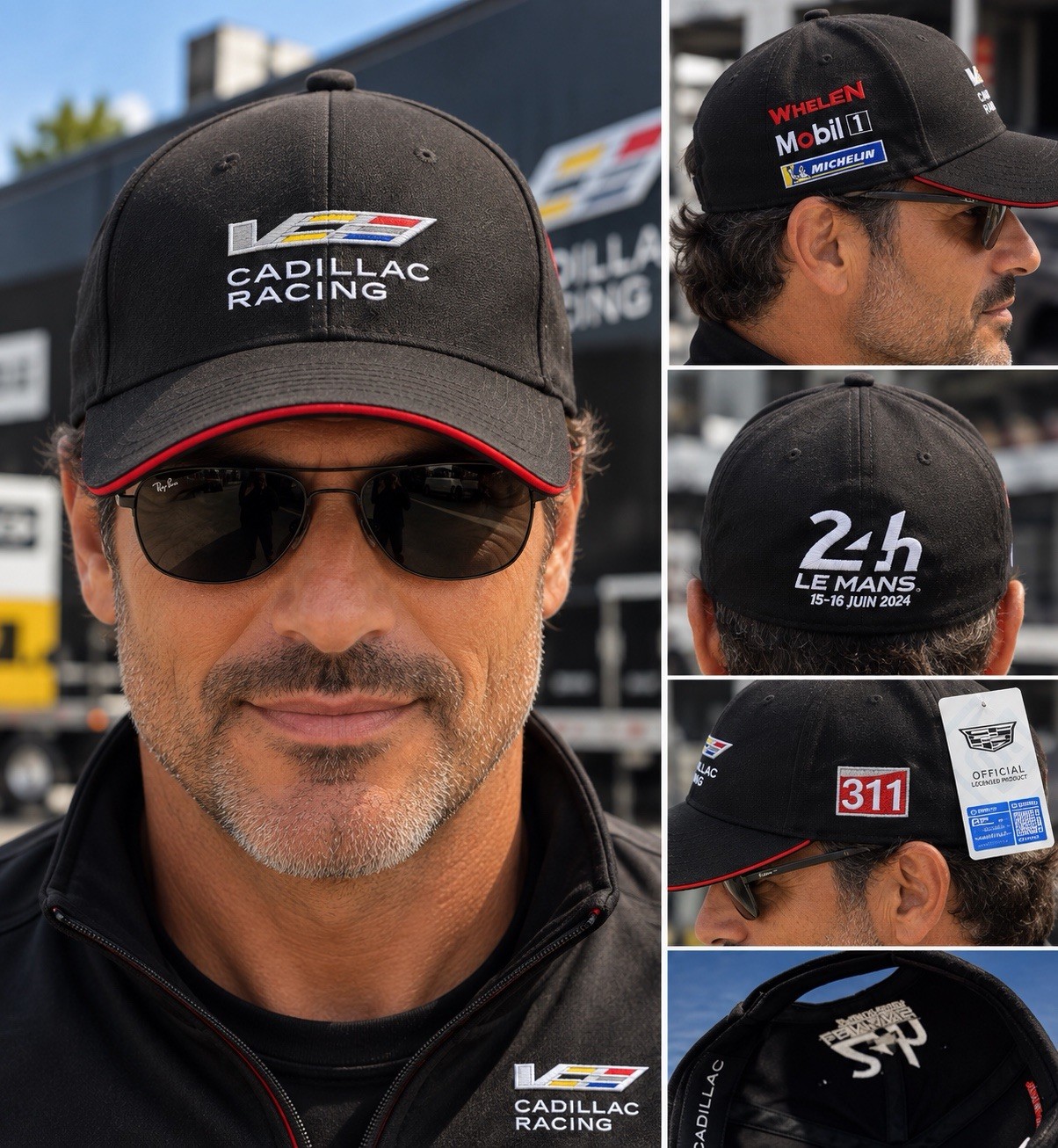RARE CADILLAC RACING #311 WHELEN SPONSORED 24H LEMANS 2024 RACE EXCLUSIVE HAT