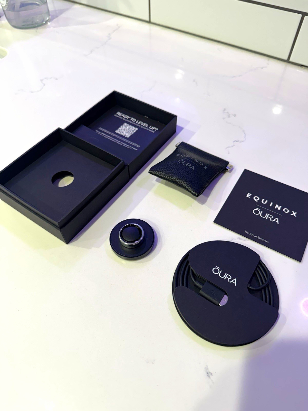 ŌURA Ring Gen3 Equinox Edition Silver US11 Bluetooth Wellness Ring ŌURA Ring Gen3 Equinox Edition Silver US11 Bluetooth Wellness Ring