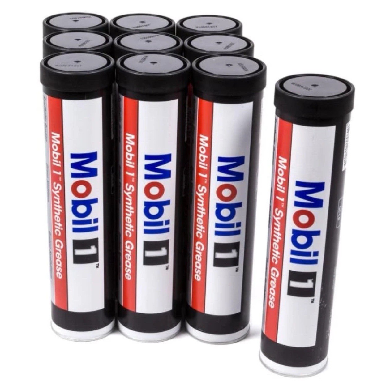 MOBIL 1 Synthetic Red Grease Automotive, 13.4oz Tube (121070) Pack Of 10 MOBIL 1 Synthetic Red Grease Automotive, 13.4oz Tube (121070) Pack Of 10