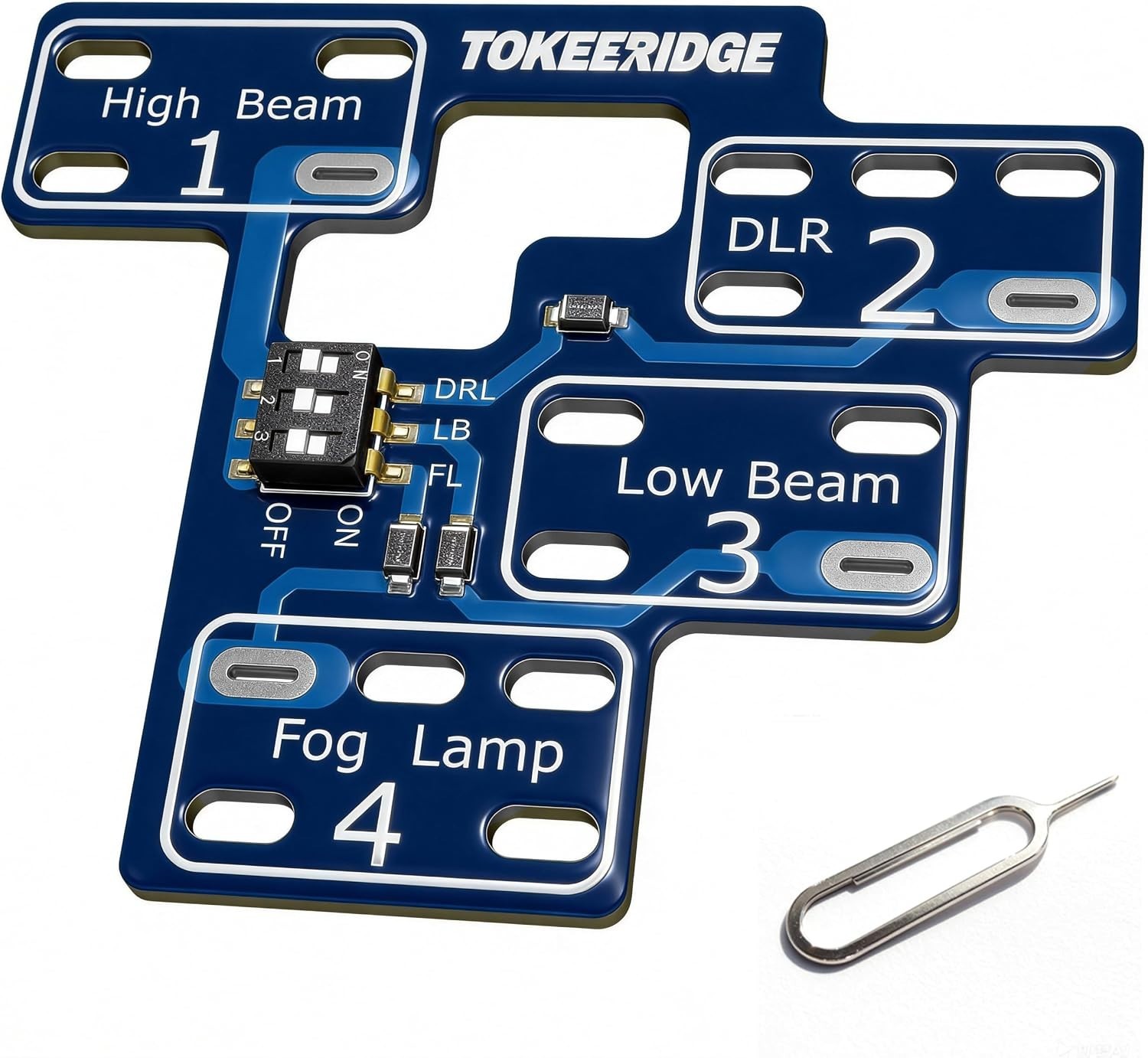 2003-07 Chevy Silverado Sierra All Lights On Mod Blue LED 6Hi 8Hi GM Kit