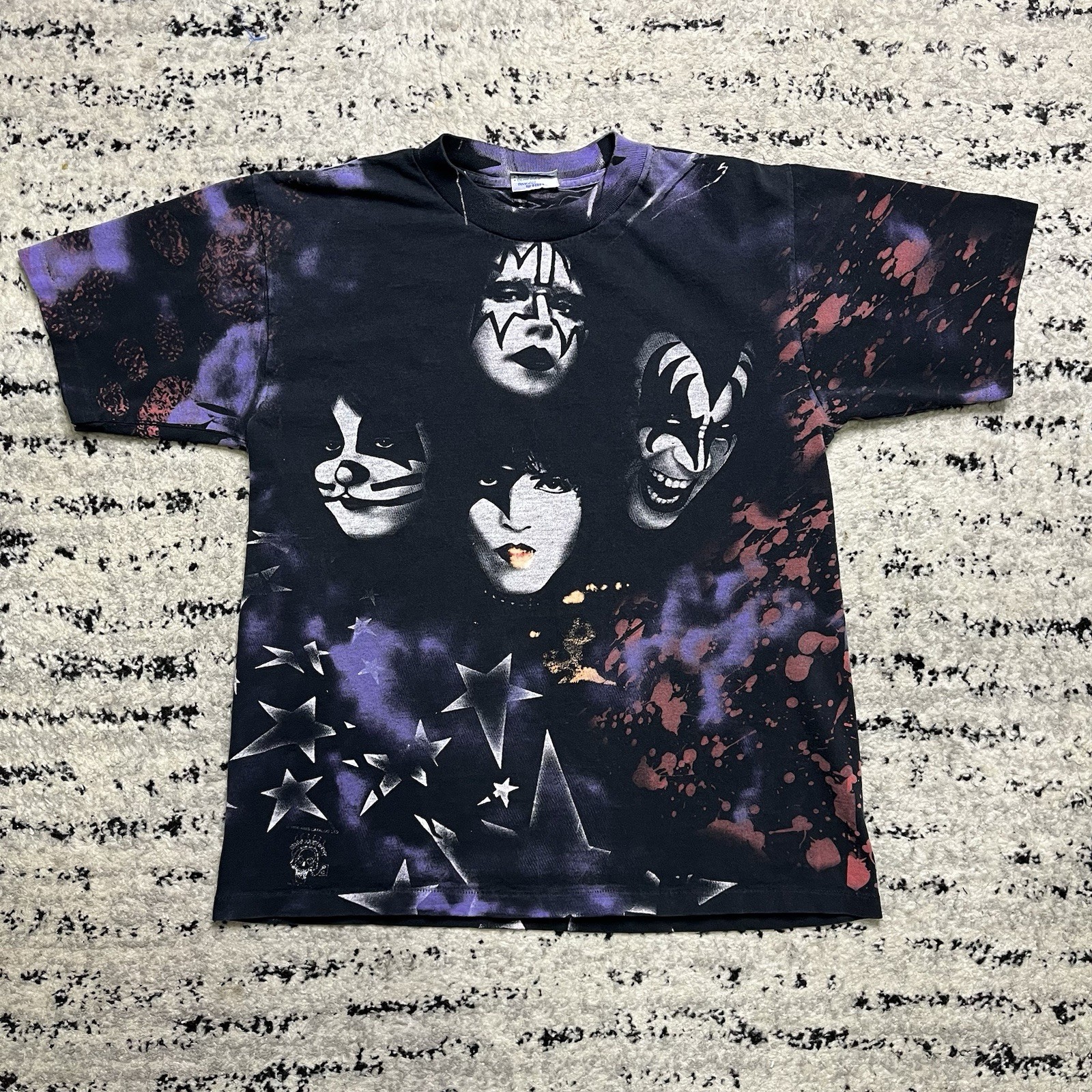Vintage 1996 KISS Alive Worldwide AOP T-Shirt Graphic Size Large Men\'s Allsport Vintage 1996 KISS Alive Worldwide AOP T-Shirt Graphic Size Large Men\'s Allsport