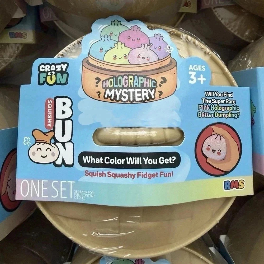Crazy Fun Mystery Squishy Bun Mystery Dumpling GLITTER USA Crazy Fun Mystery Squishy Bun Mystery Dumpling GLITTER USA