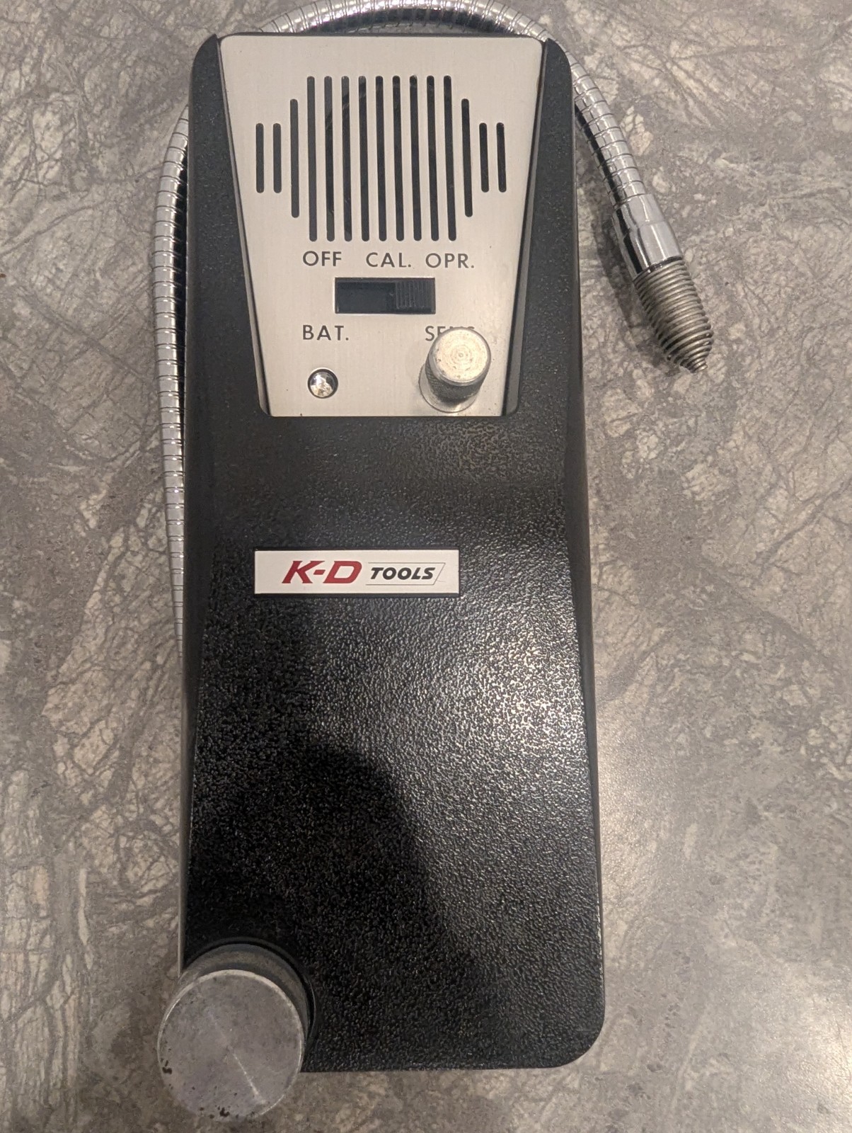 Vintage K-D Tools Halogen Refrigerant Leak Detector- Clean, Extra Tip Vintage K-D Tools Halogen Refrigerant Leak Detector- Clean, Extra Tip