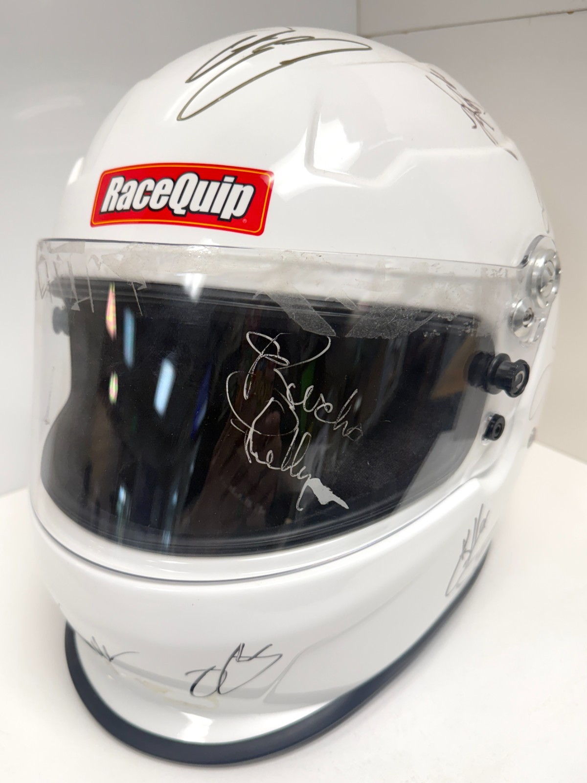 2020 RaceQuip Helmet 27 Signed Logano Blaney Stenhouse #17 LaJoie NASCAR XL