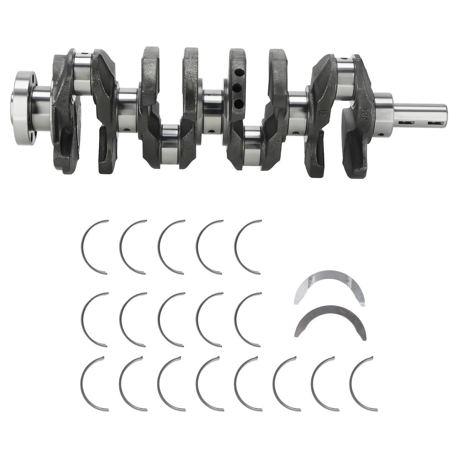 Engine Crankshaft w/ Main Rod Bearing Kit for Hyundai Sonata Kia Optima 2.4l L4 Engine Crankshaft w/ Main Rod Bearing Kit for Hyundai Sonata Kia Optima 2.4l L4