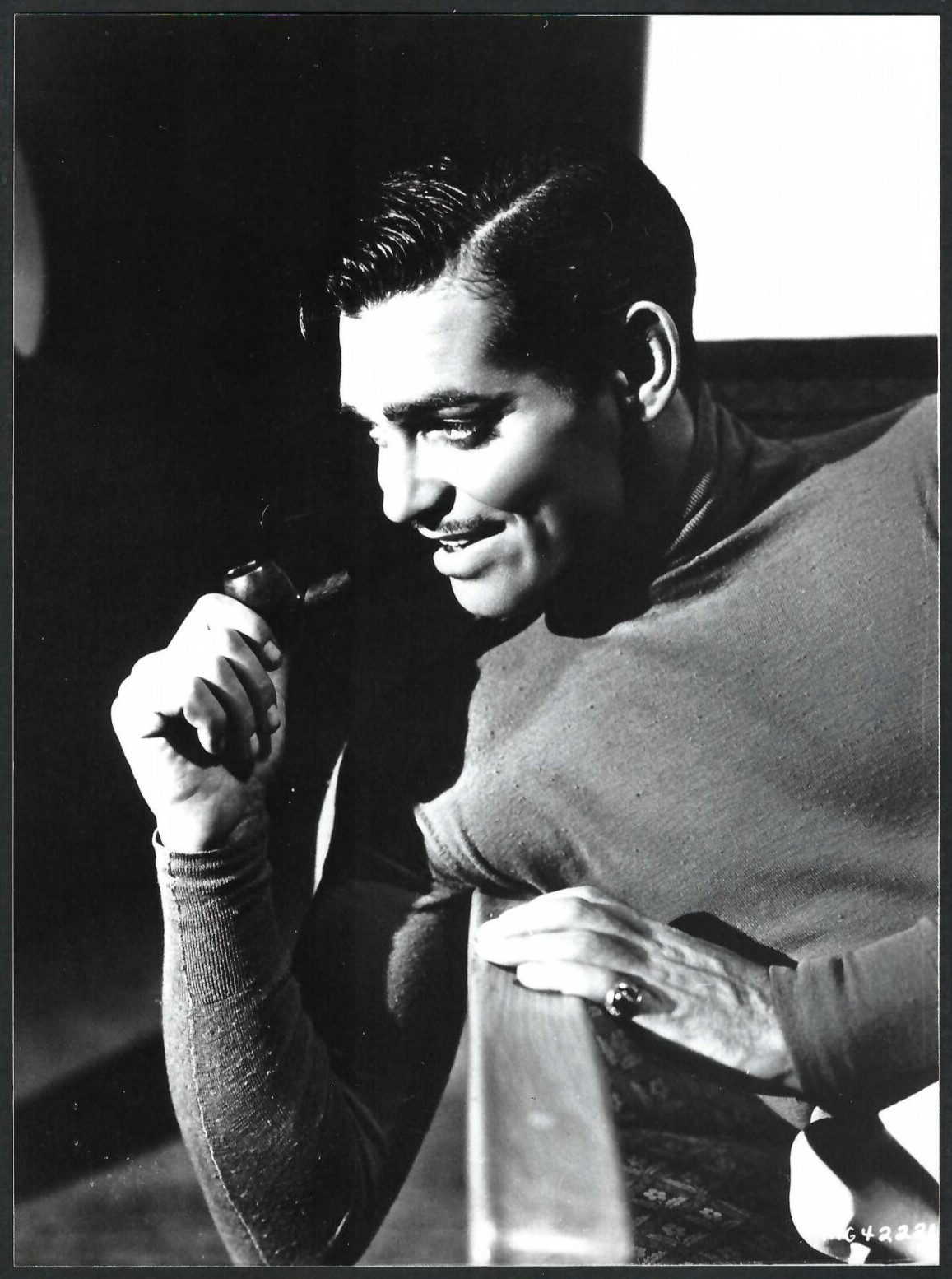 CLARK GABLE VINTAGE ORIGINAL PHOTO HOLLYWOOD HANDSOME ACTOR 1934 STUNNING MOVIE