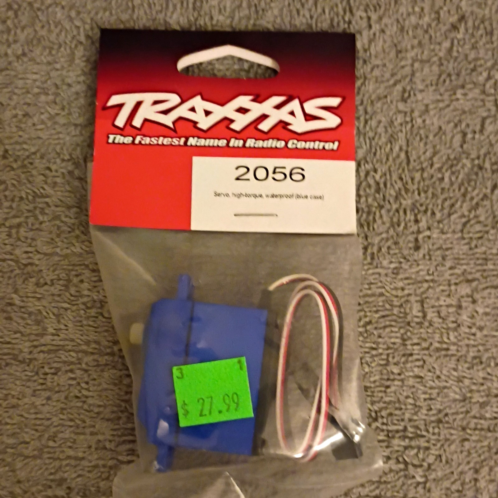 Traxxas 2056 High-Torque Waterproof Servo (Blue Case) 17+ Years