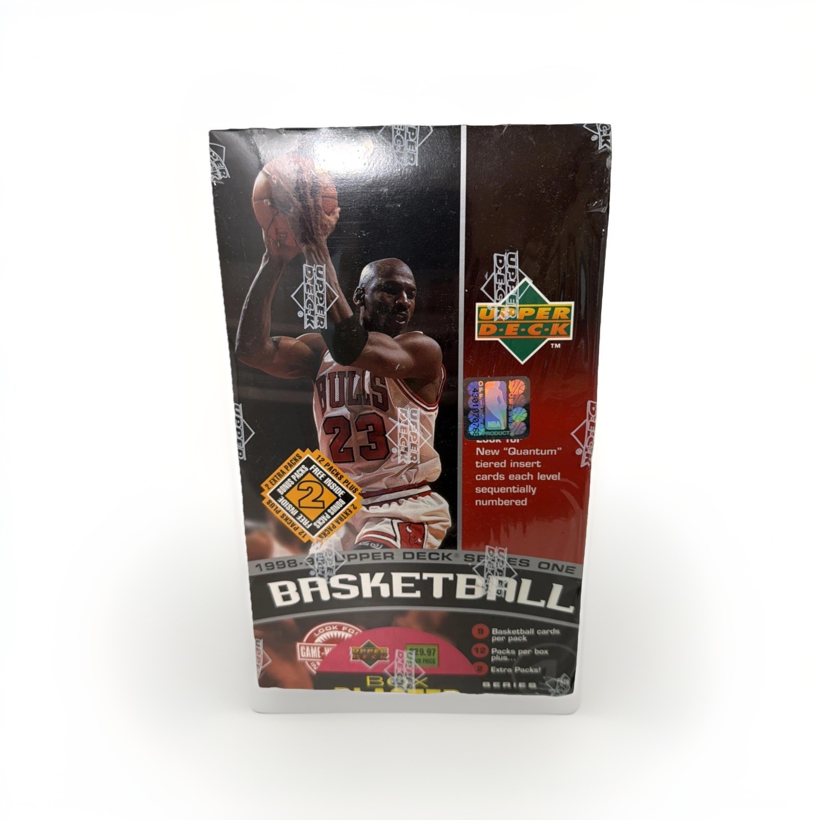 RARE 1998-99 Upper Deck Series One NBA. Unopened Box Rip in Factory Seal RARE 1998-99 Upper Deck Series One NBA. Unopened Box Rip in Factory Seal