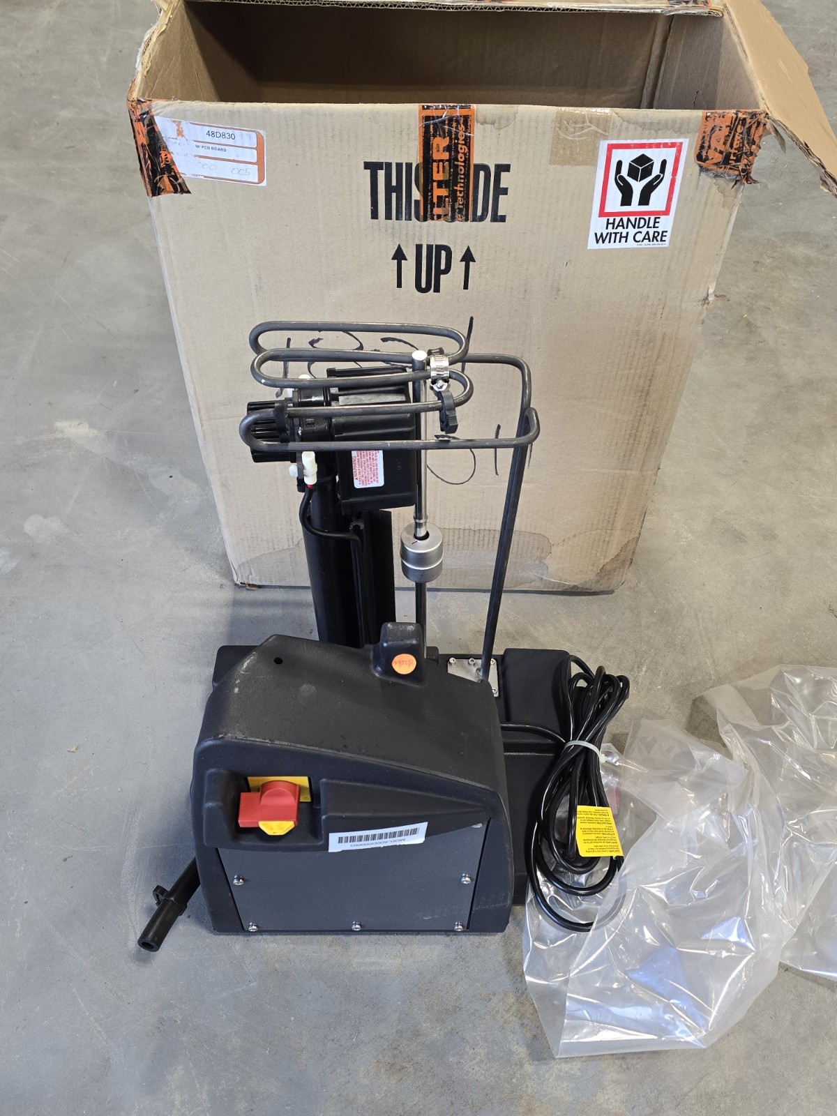 Walter Surface Tech 48-D 830 Parts Washer Control Box Pump Heating Element Walter Surface Tech 48-D 830 Parts Washer Control Box Pump Heating Element