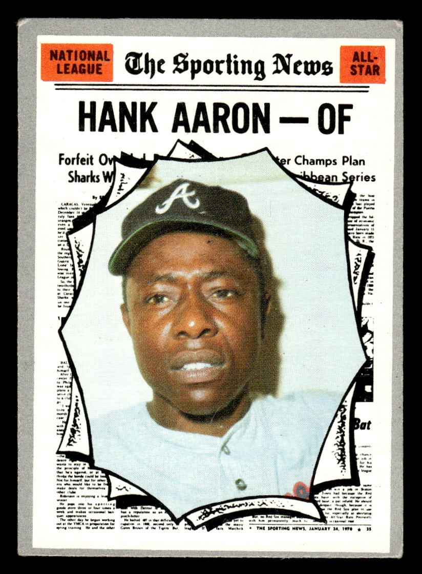 1970 Topps #462 Hank Aaron f
