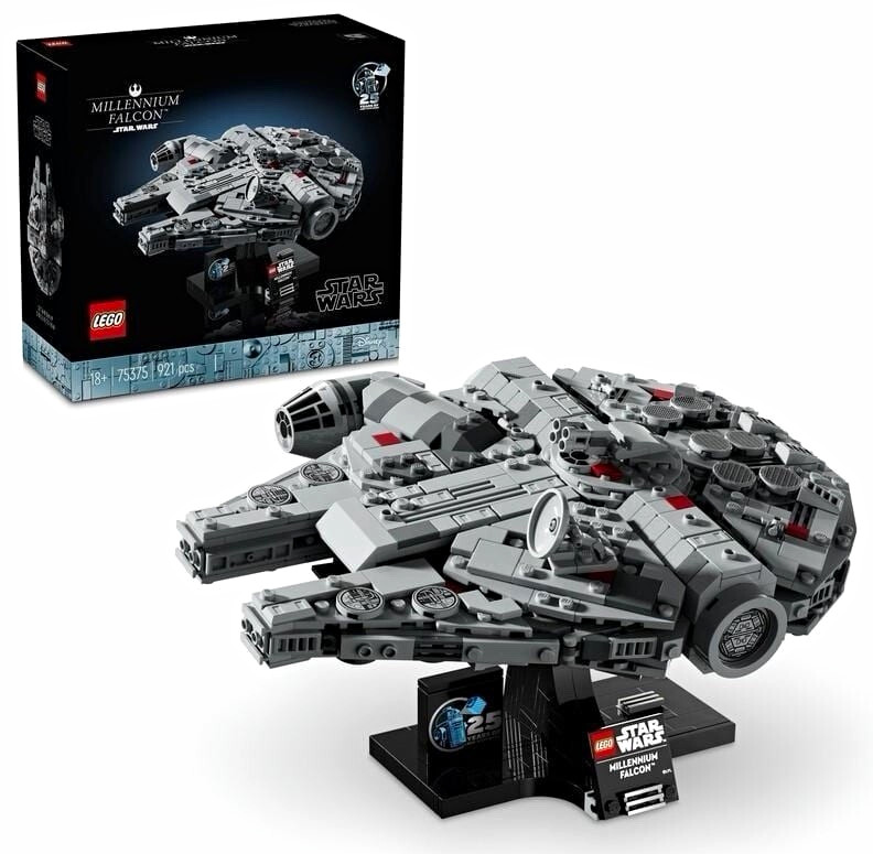 LEGO Star Wars Millennium Falcon 75375 Starship Collection 921pcs 18+ Stand LEGO Star Wars Millennium Falcon 75375 Starship Collection 921pcs 18+ Stand