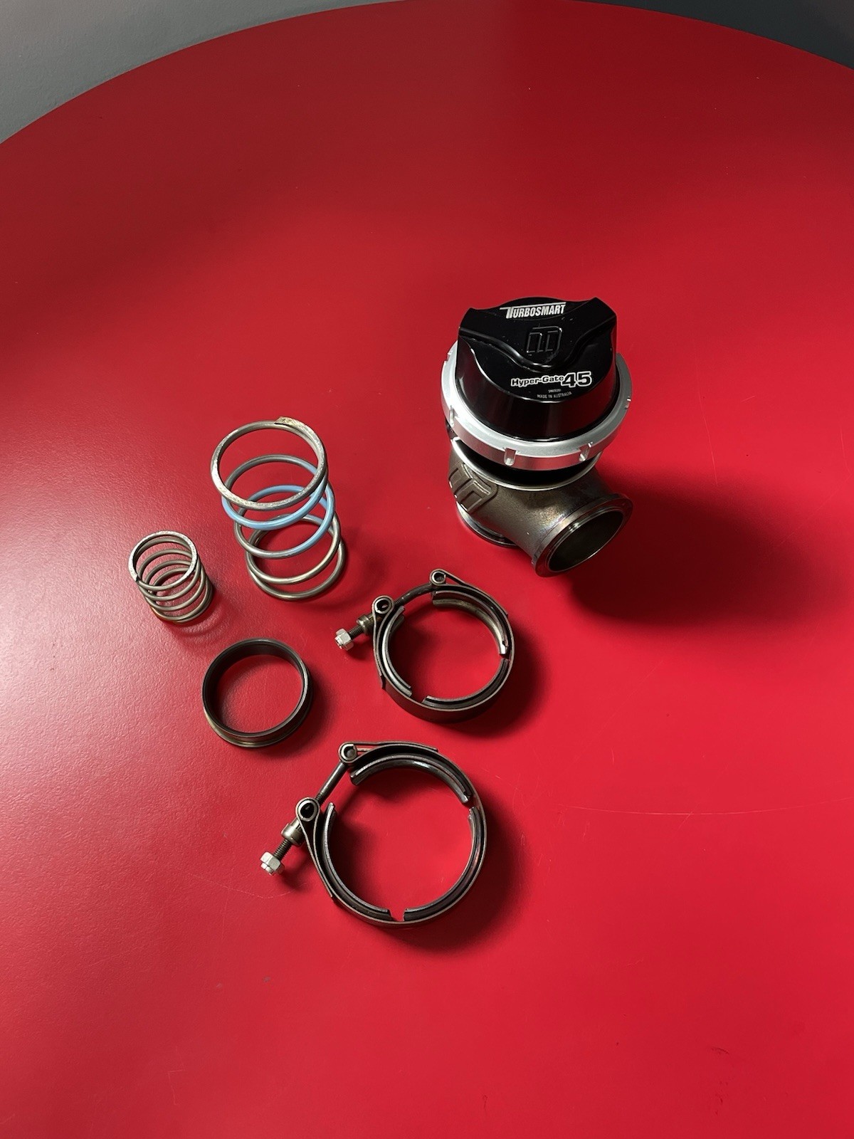 Turbosmart GenV HyperGate45 External Wastegate - Black - 7PSI