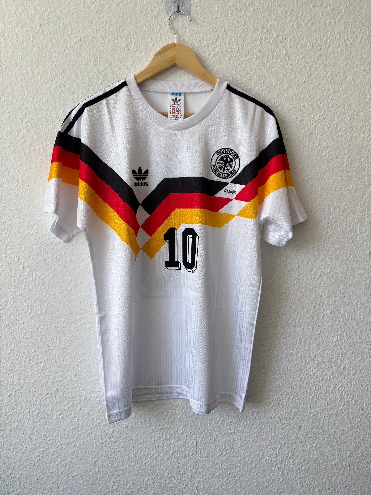 Germany Home Shirt 1990 Matthew #10 Germany Home Shirt 1990 Matthew #10