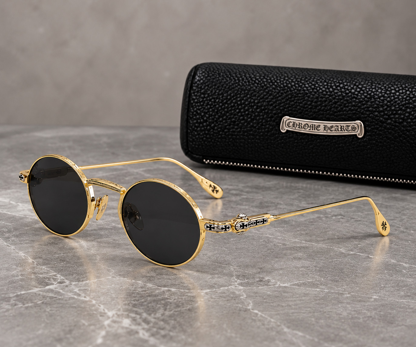 CHROME HEARTS HONEY DIPPED Sunglasses CHROME HEARTS HONEY DIPPED Sunglasses