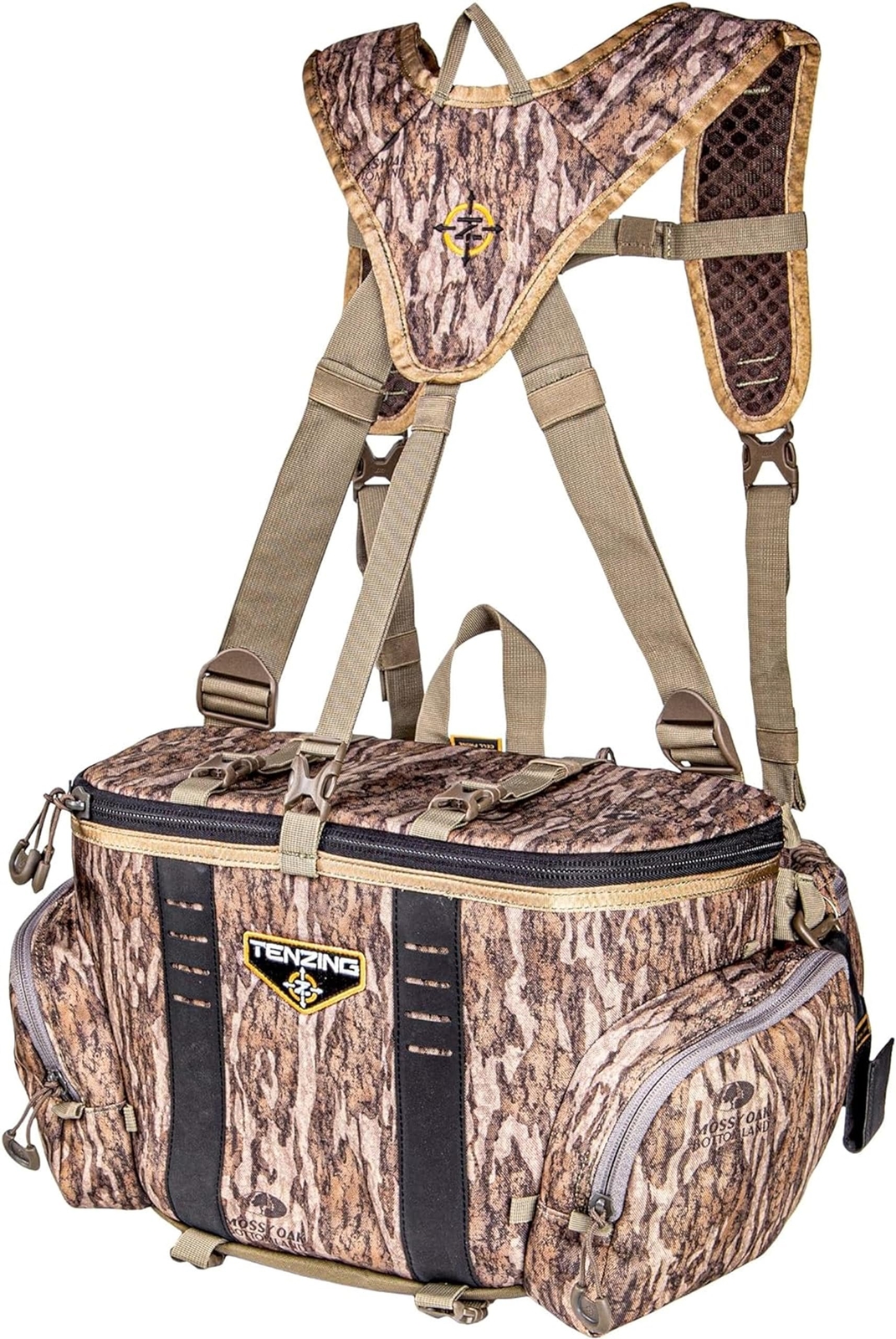 TENZING Unisex Adult Hangtime Lumbar Pack, Mossy Oak Bottomland | Adjustable... TENZING Unisex Adult Hangtime Lumbar Pack, Mossy Oak Bottomland | Adjustable...