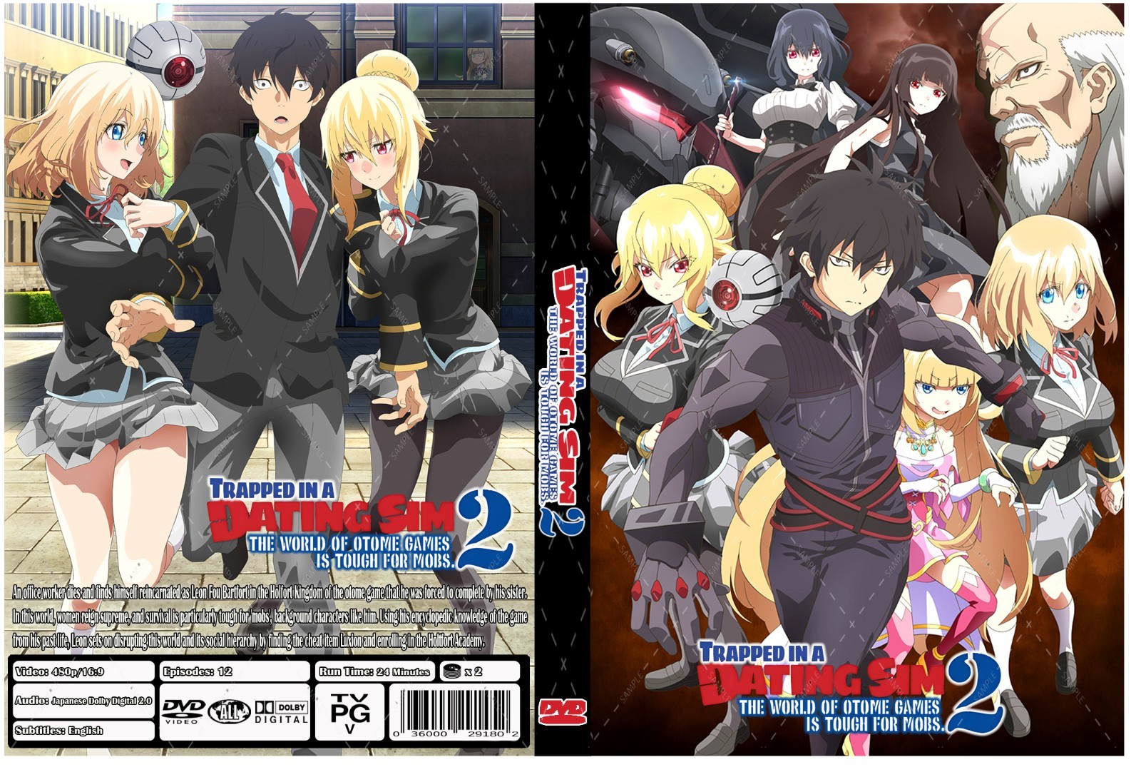 Trapped in a Dating Sim: The World of Otome Games Anime Season 2 Episodes 1-12