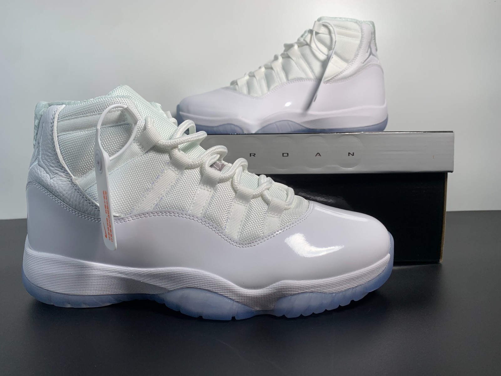 NEW Jordan 11 Retro ’Silver Anniversary’ Men\'s Size US 7-12 NEW Jordan 11 Retro ’Silver Anniversary’ Men\'s Size US 7-12