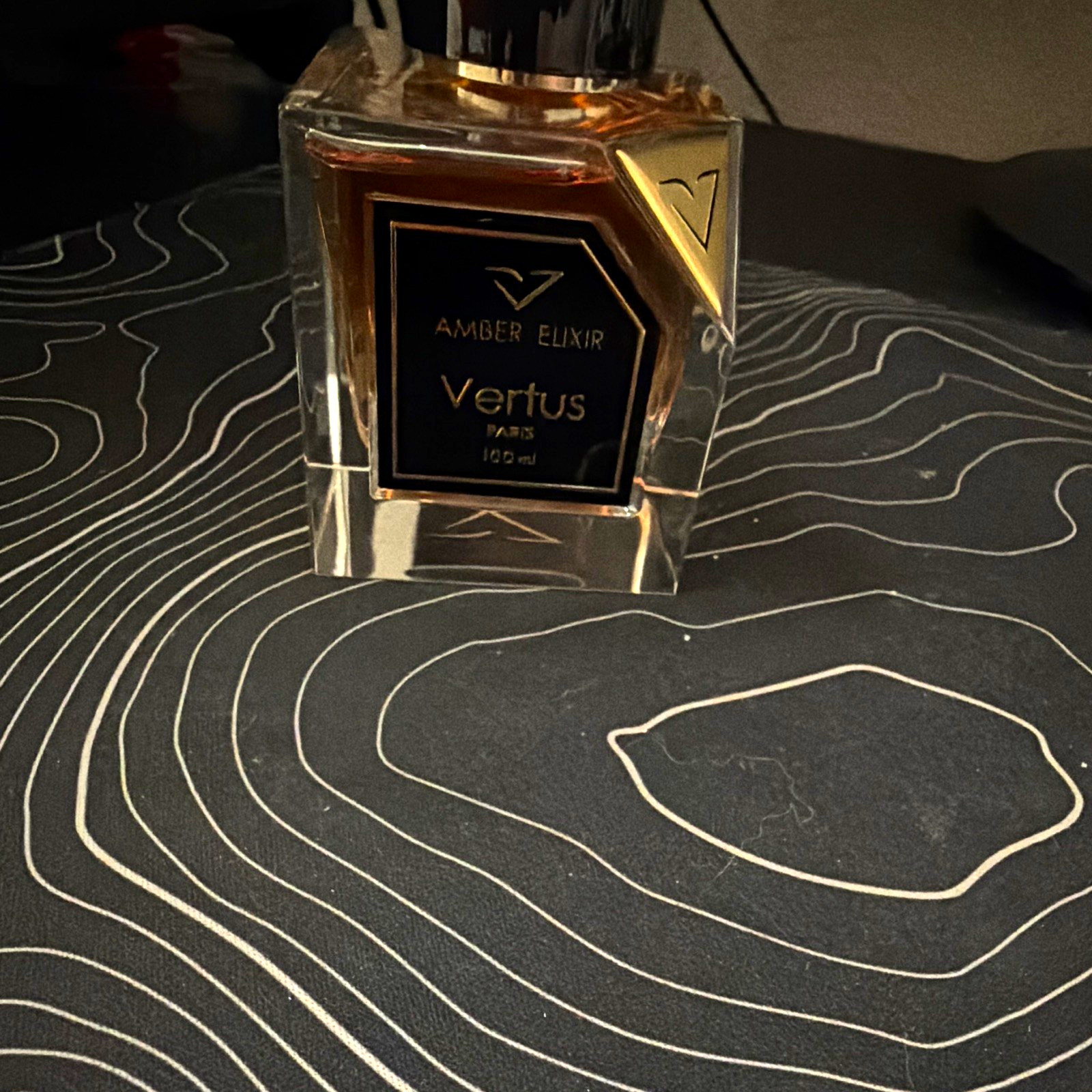 Vertus Amber Elixir Eau de Parfum Spray, 3.4 fl oz Regular Size