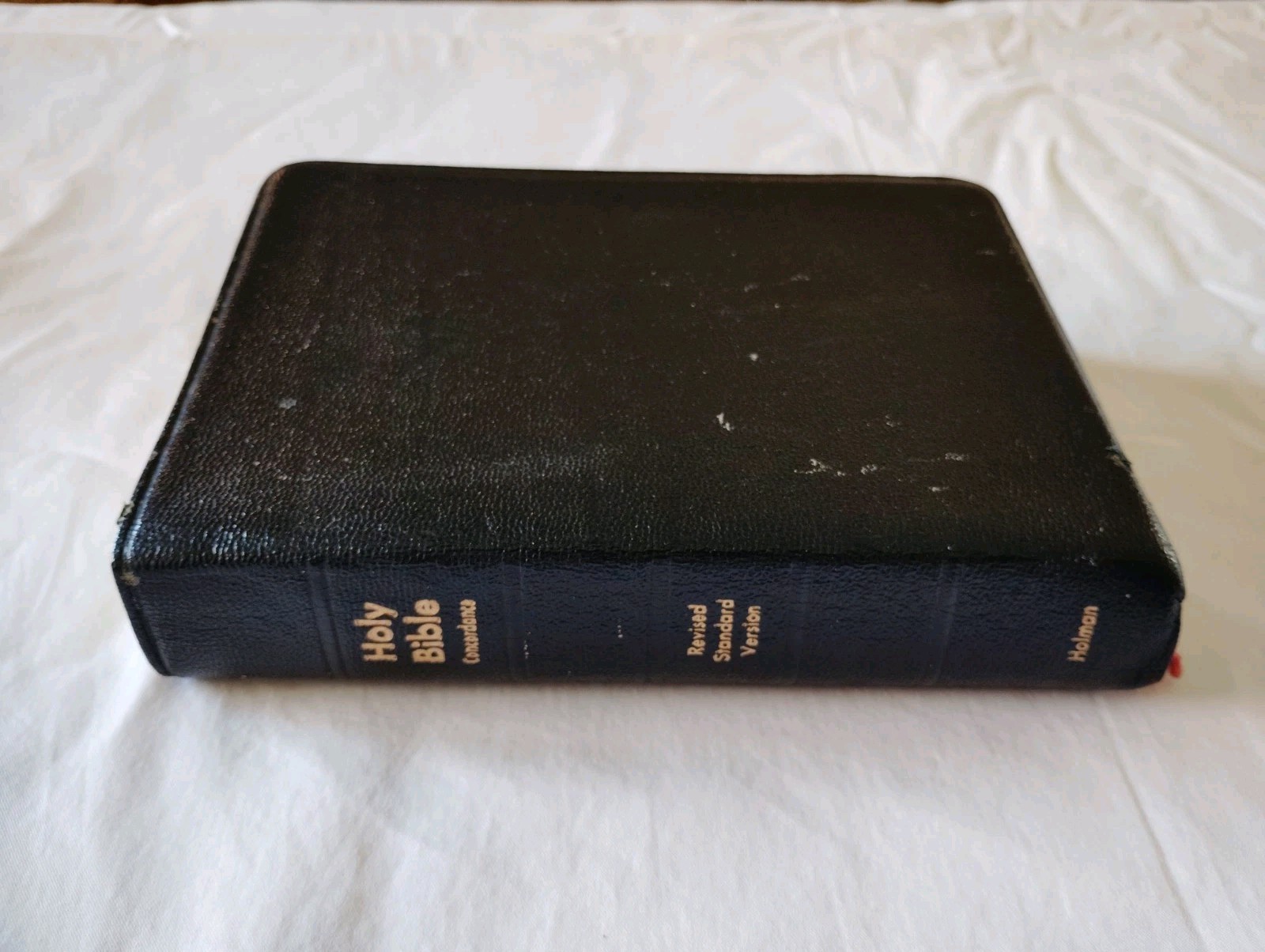 Rare 1962 Holy Bible Revised Standard Version A.J. Holman Peerless Text Edition Rare 1962 Holy Bible Revised Standard Version A.J. Holman Peerless Text Edition