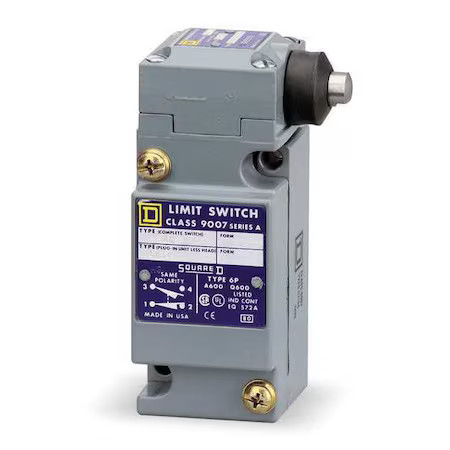 Telemecanique Sensors 9007C62g Heavy Duty Limit Switch, Plunger, 2Nc/2No, 10A Telemecanique Sensors 9007C62g Heavy Duty Limit Switch, Plunger, 2Nc/2No, 10A