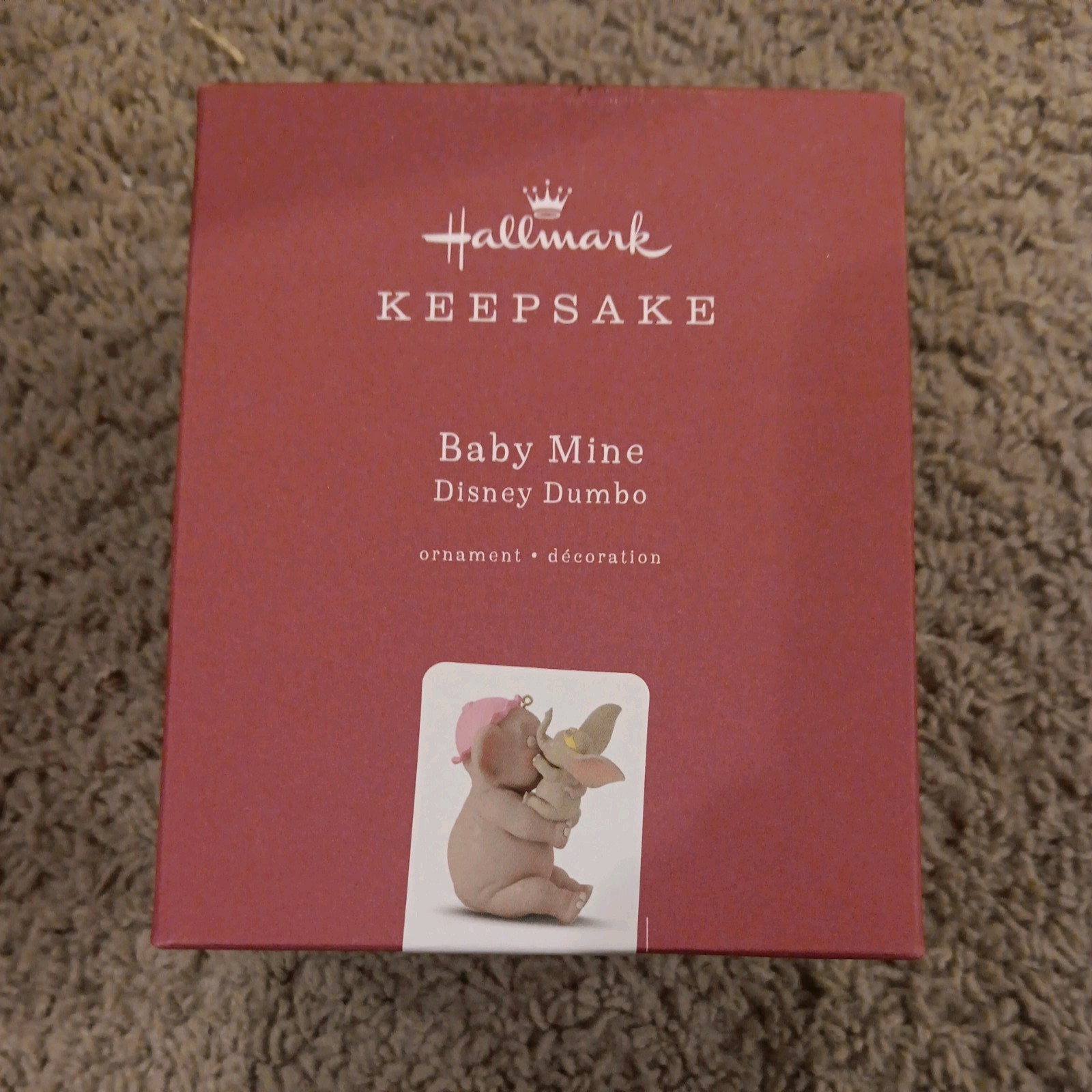 Hallmark Keepsake Ornament Disney Baby Mine DUMBO & MOTHER NIB 2018 Hallmark Keepsake Ornament Disney Baby Mine DUMBO & MOTHER NIB 2018