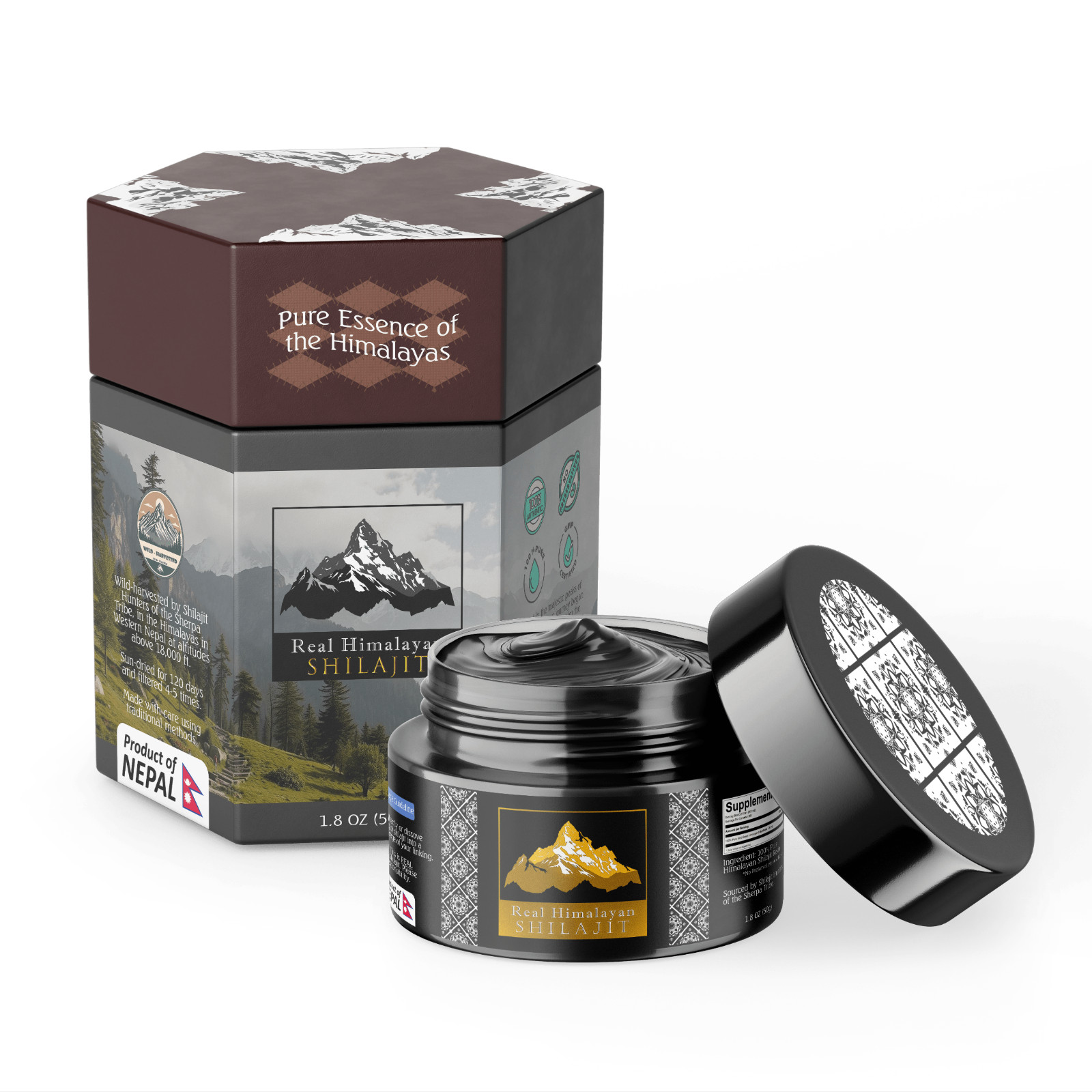 [100% Auth] Real Himalayan Shilajit™ Premium Gold Grade Pure Himalayan Shilajit