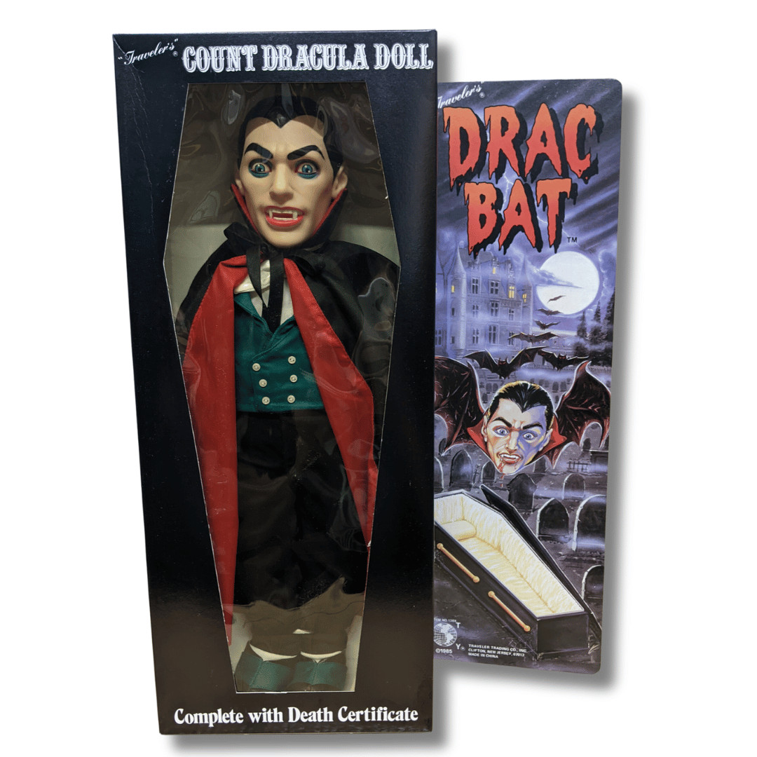 1985 Vintage Traveler's Dracula Doll - New In Box 1985 Vintage Traveler's Dracula Doll - New In Box
