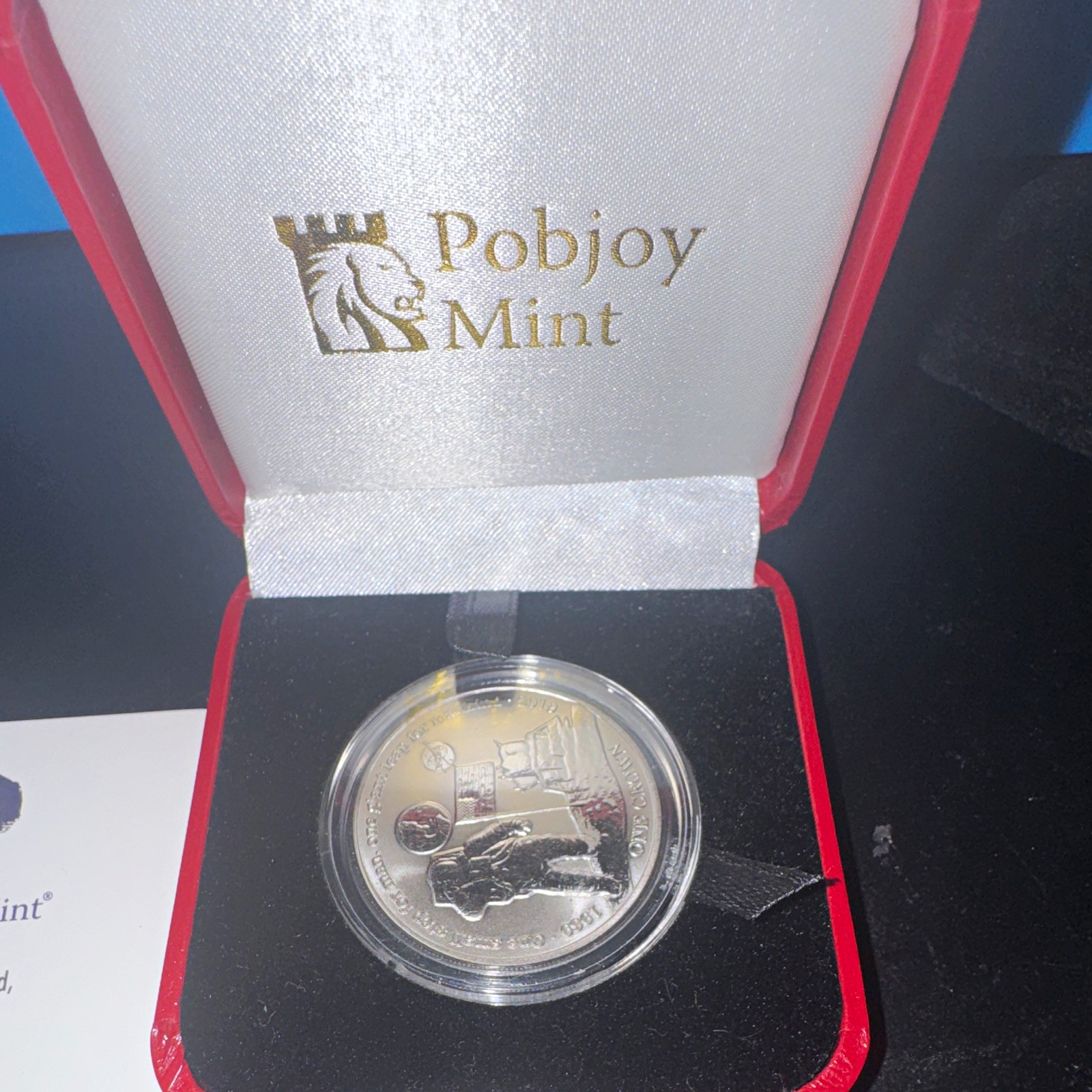 Pobjoy Mint 2019 Isle of Man 50 Pence Silver Coin 50th Moon Anniversary Pobjoy Mint 2019 Isle of Man 50 Pence Silver Coin 50th Moon Anniversary